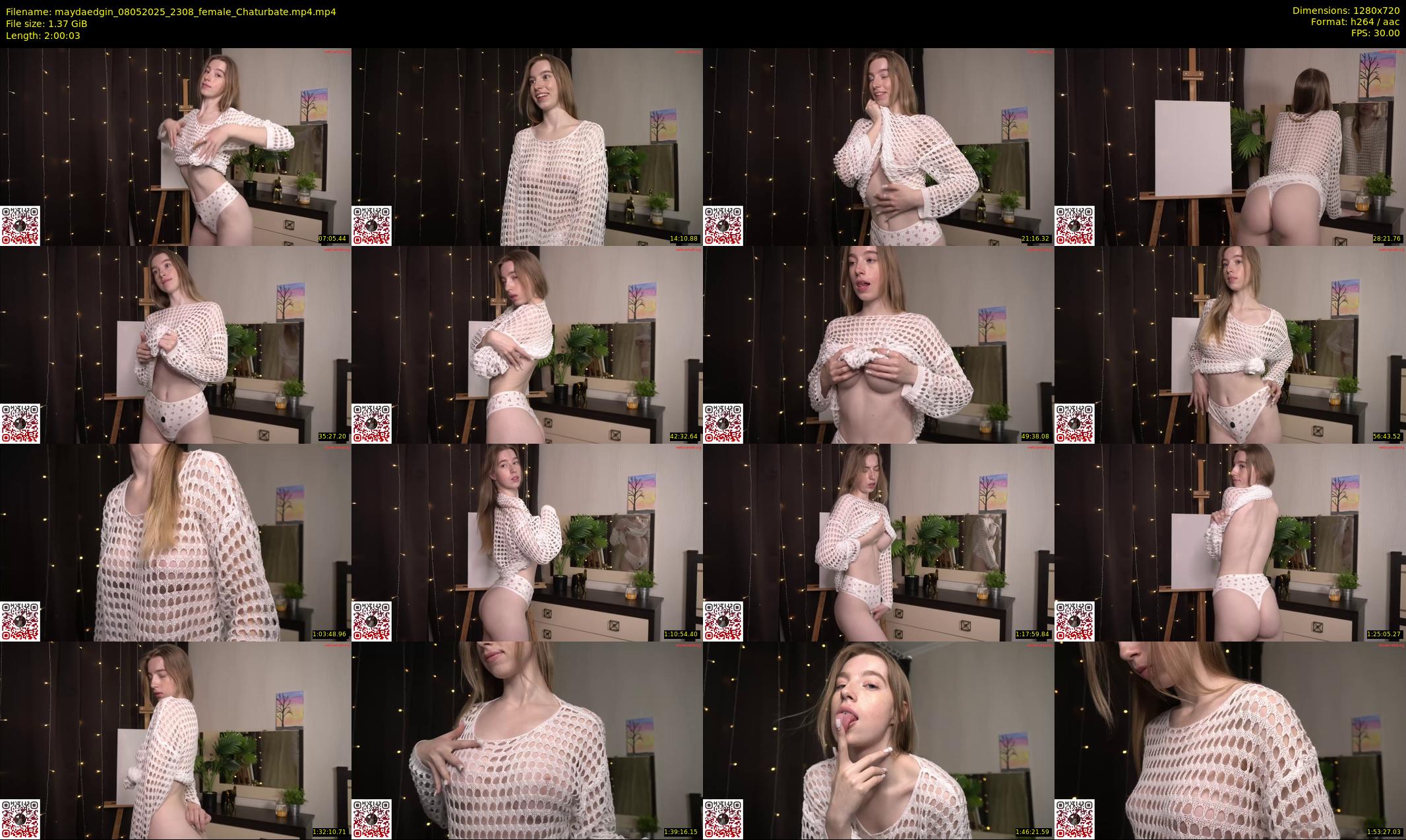 maydaedgin — 121 minute Chaturbate female cam show recording, 720p, May 8, 2025
