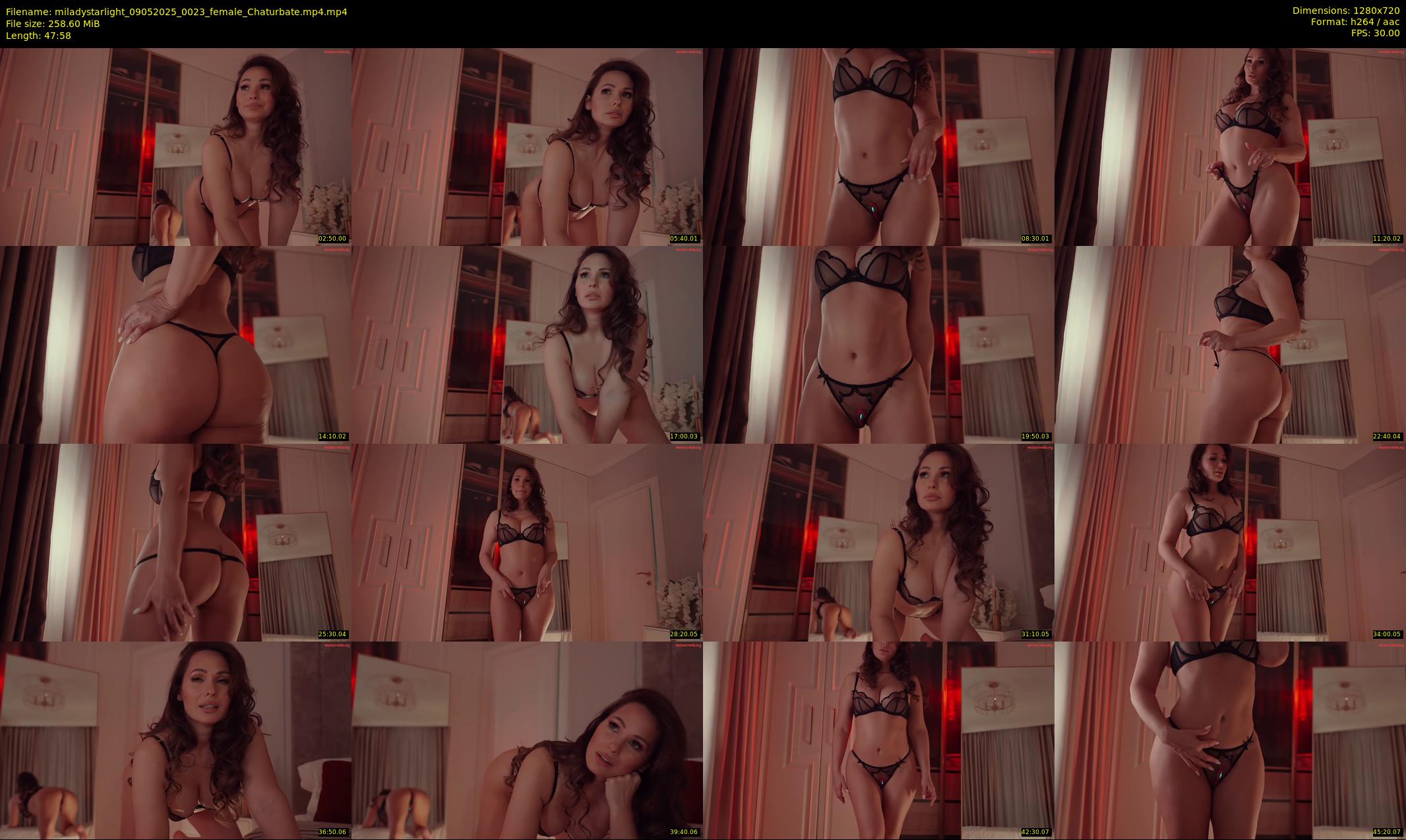 miladystarlight — 48 minute Chaturbate female cam show recording, 720p, May 9, 2025