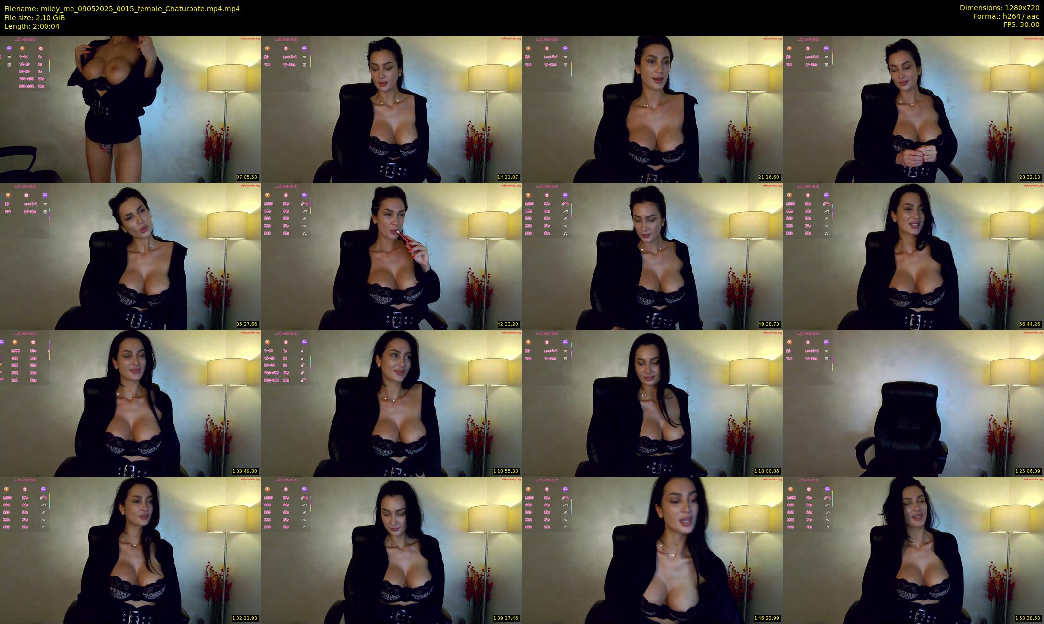 miley_me — 121 minute Chaturbate female cam show recording, 720p, May 9, 2025