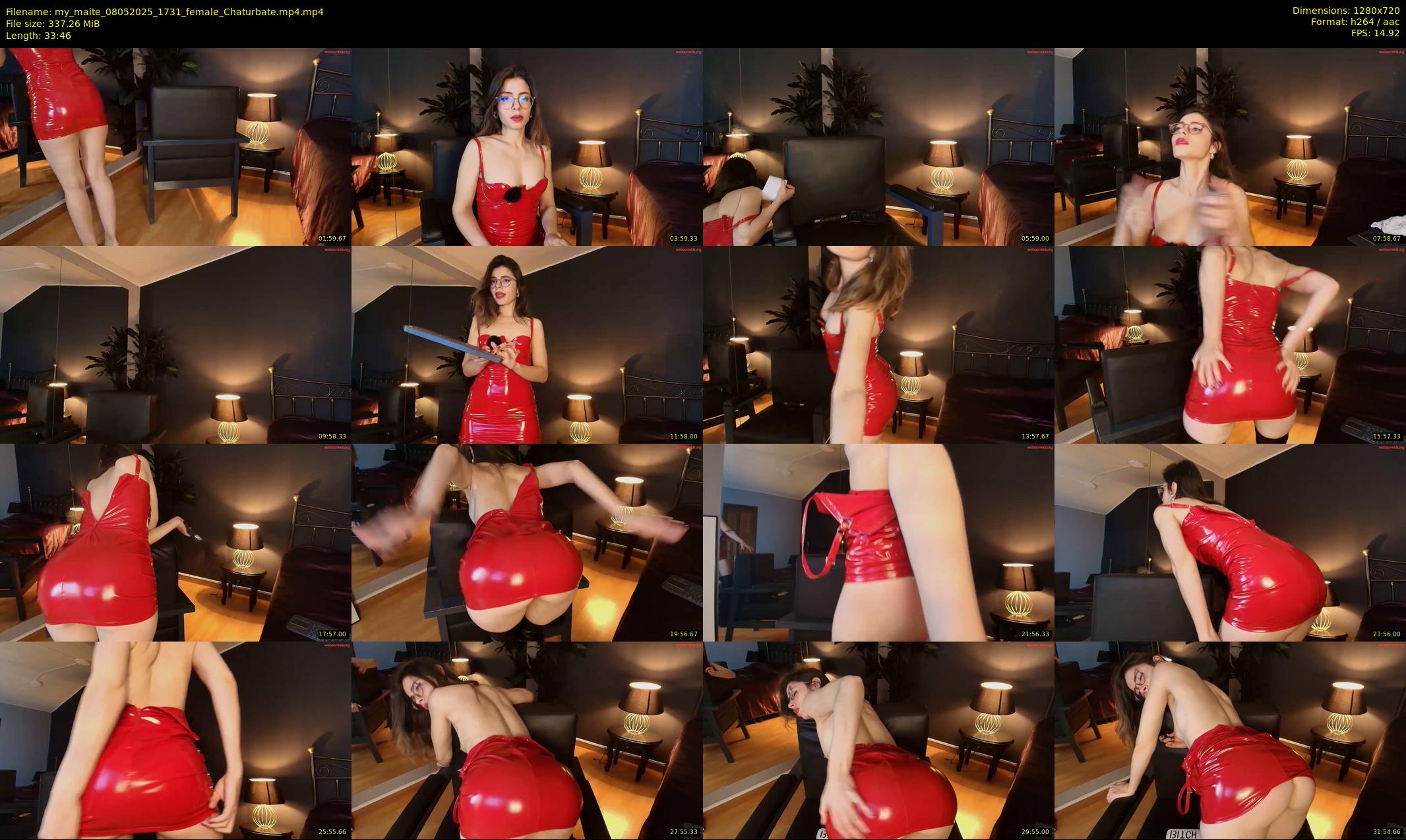 my_maite — 34 minute Chaturbate female cam show recording, 720p, May 8, 2025