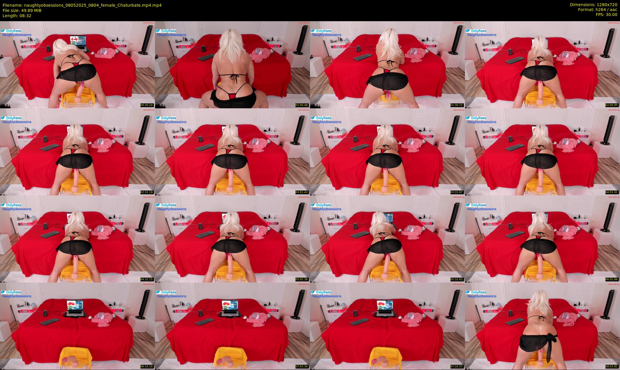 naughtyobsessions — 9 minute Chaturbate female cam show recording, 720p, May 8, 2025