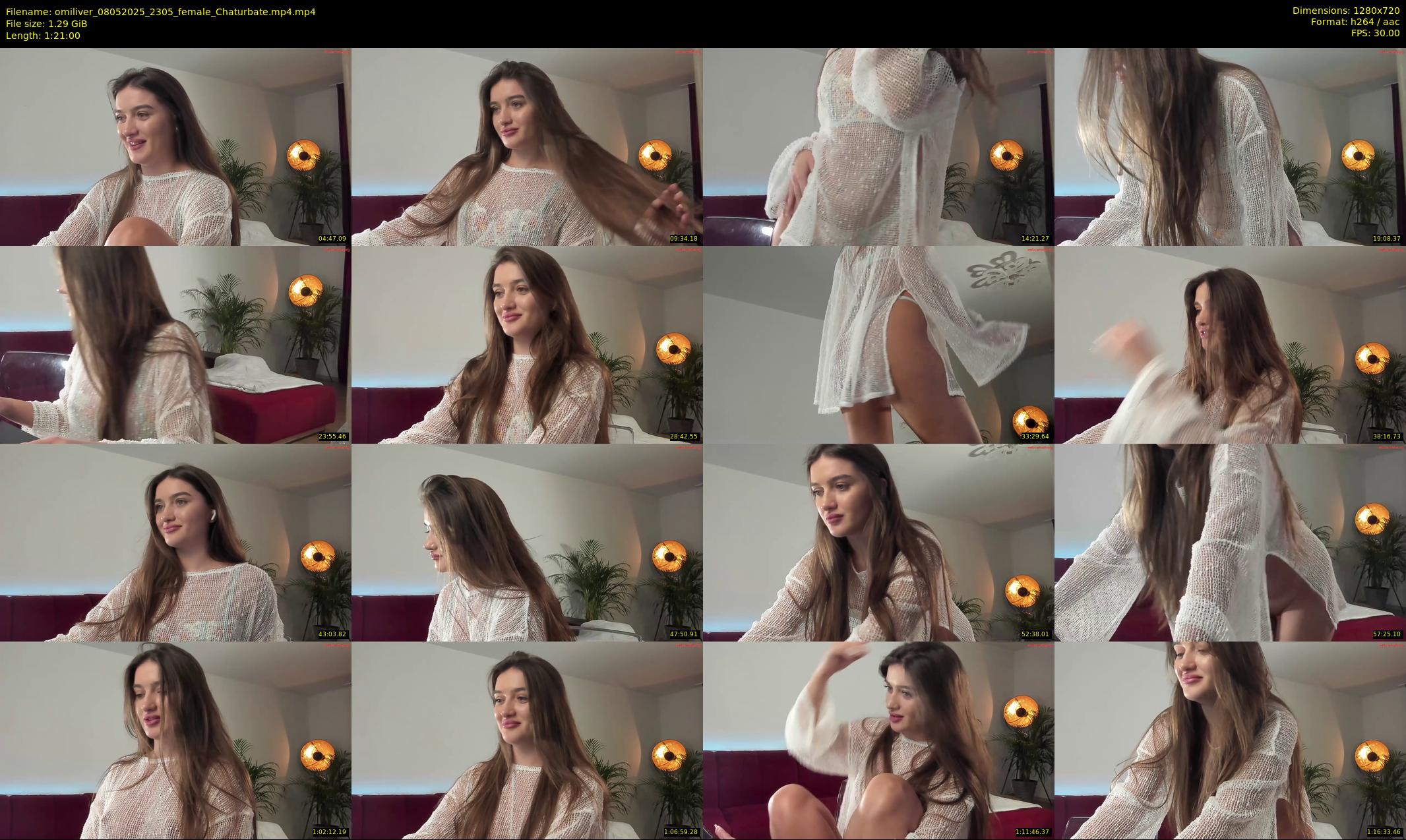 omiliver — 81 minute Chaturbate female cam show recording, 720p, May 8, 2025