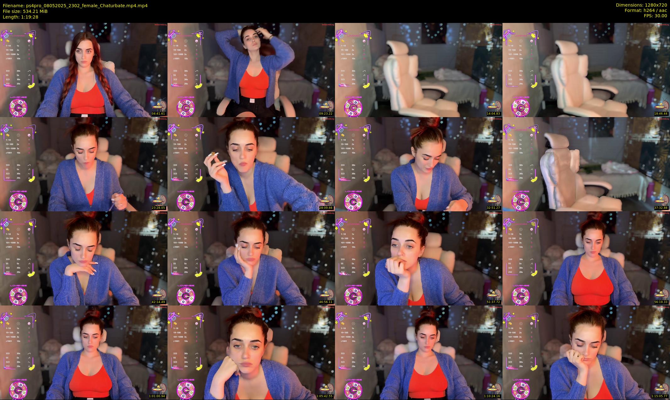 ps4pro — 80 minute Chaturbate female cam show recording, 720p, May 8, 2025