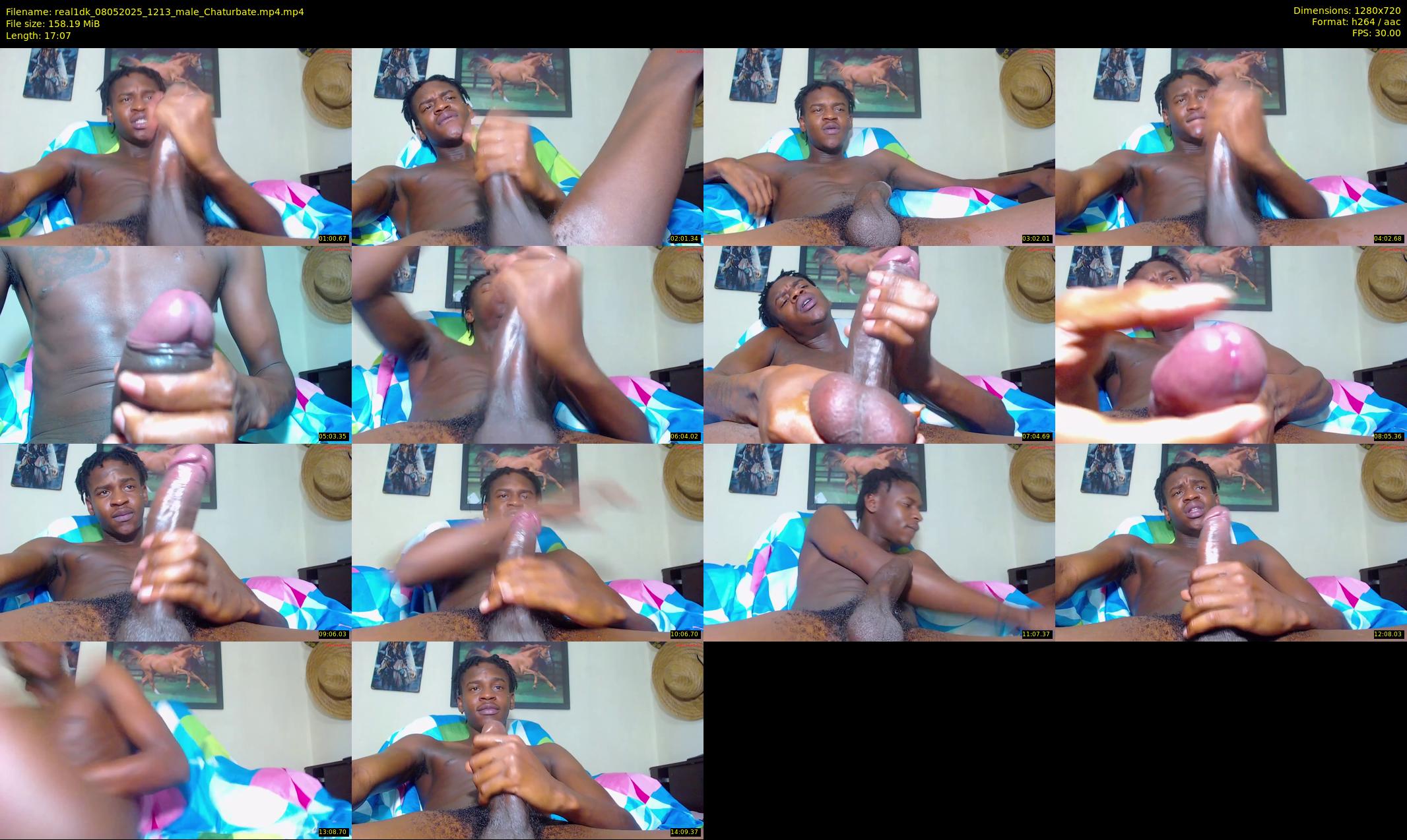 real1dk — 18 minute Chaturbate male cam show recording, 720p, May 8, 2025