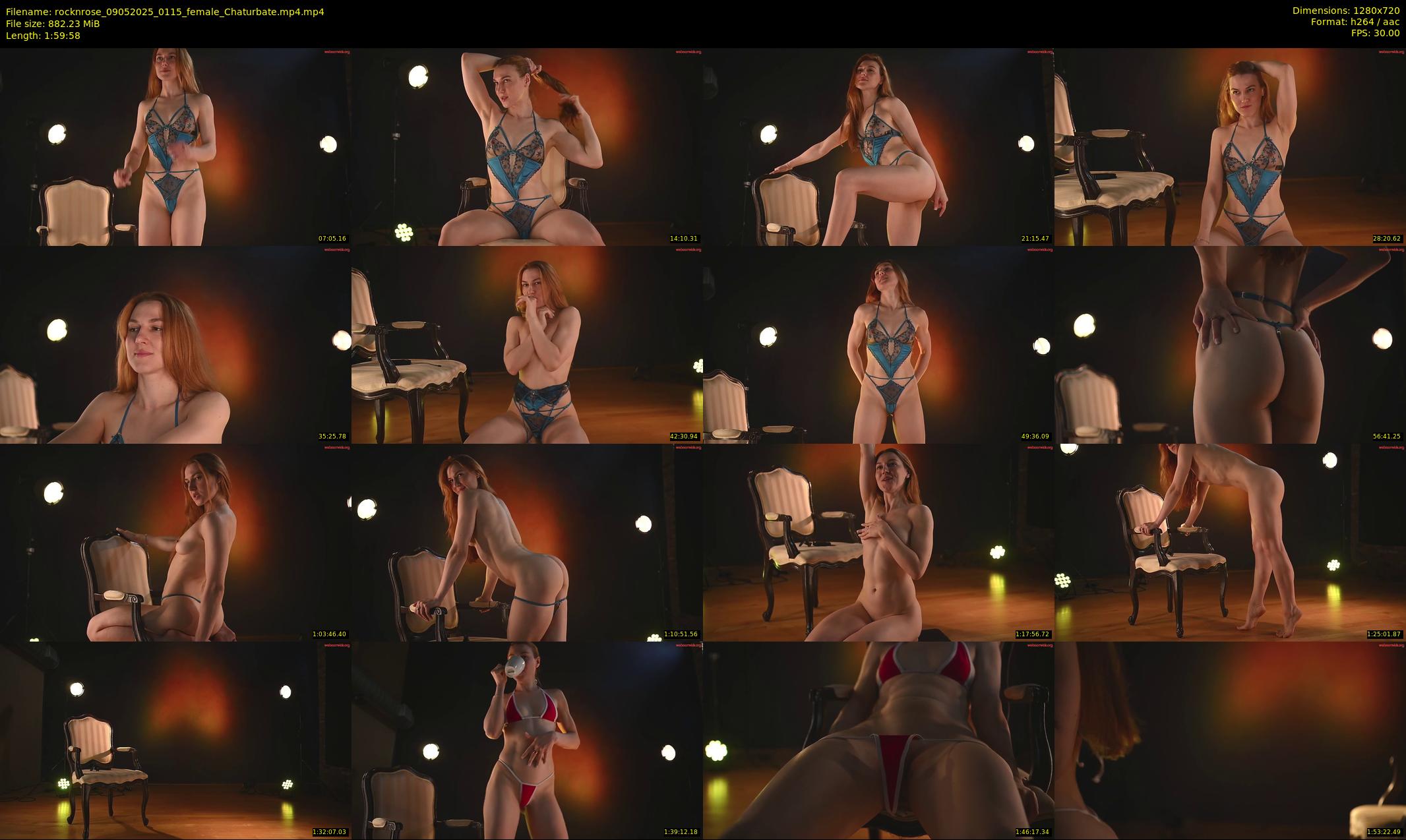rocknrose — 120 minute Chaturbate female cam show recording, 720p, May 9, 2025