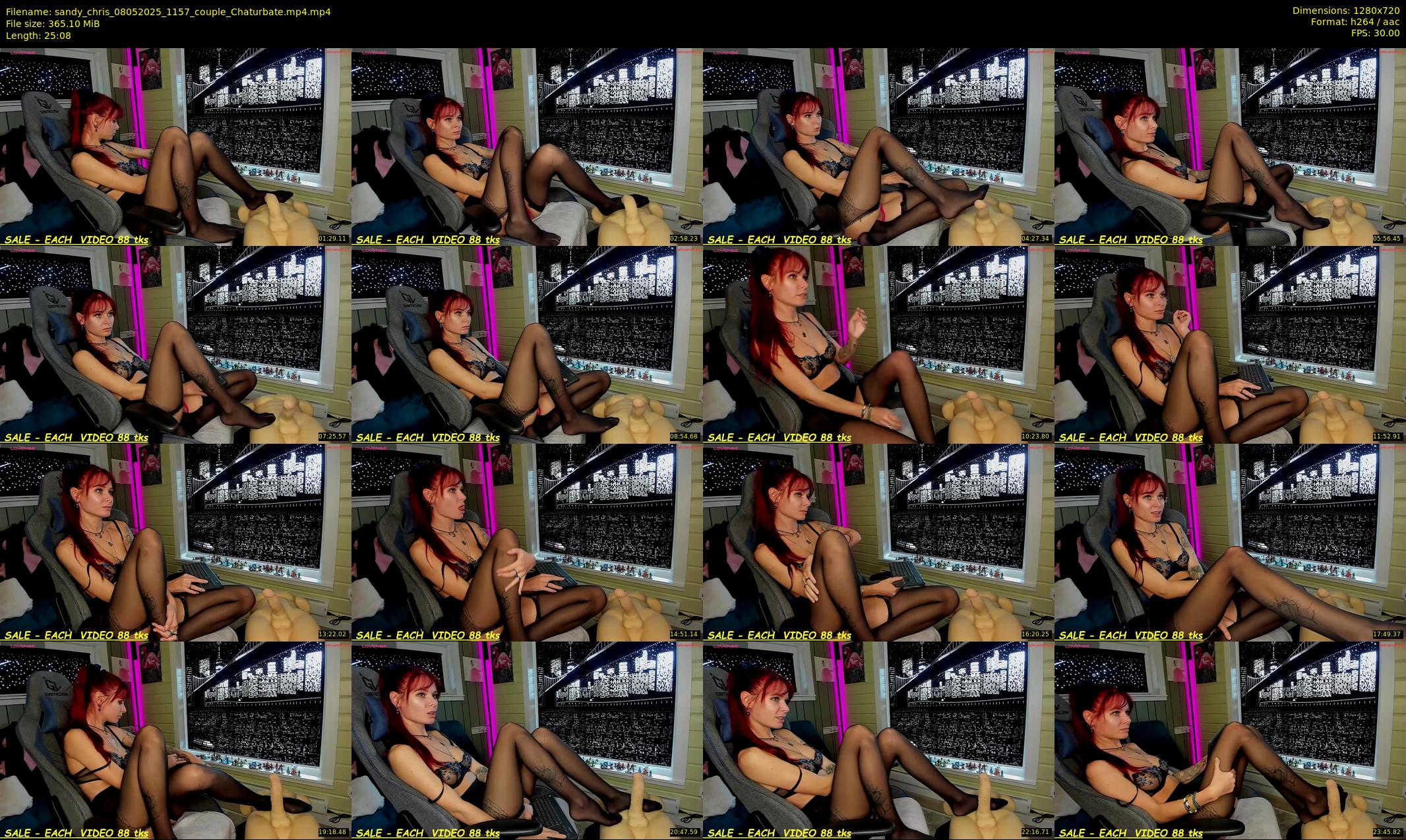 sandy_chris — 26 minute Chaturbate couple cam show recording, 720p, May 8, 2025