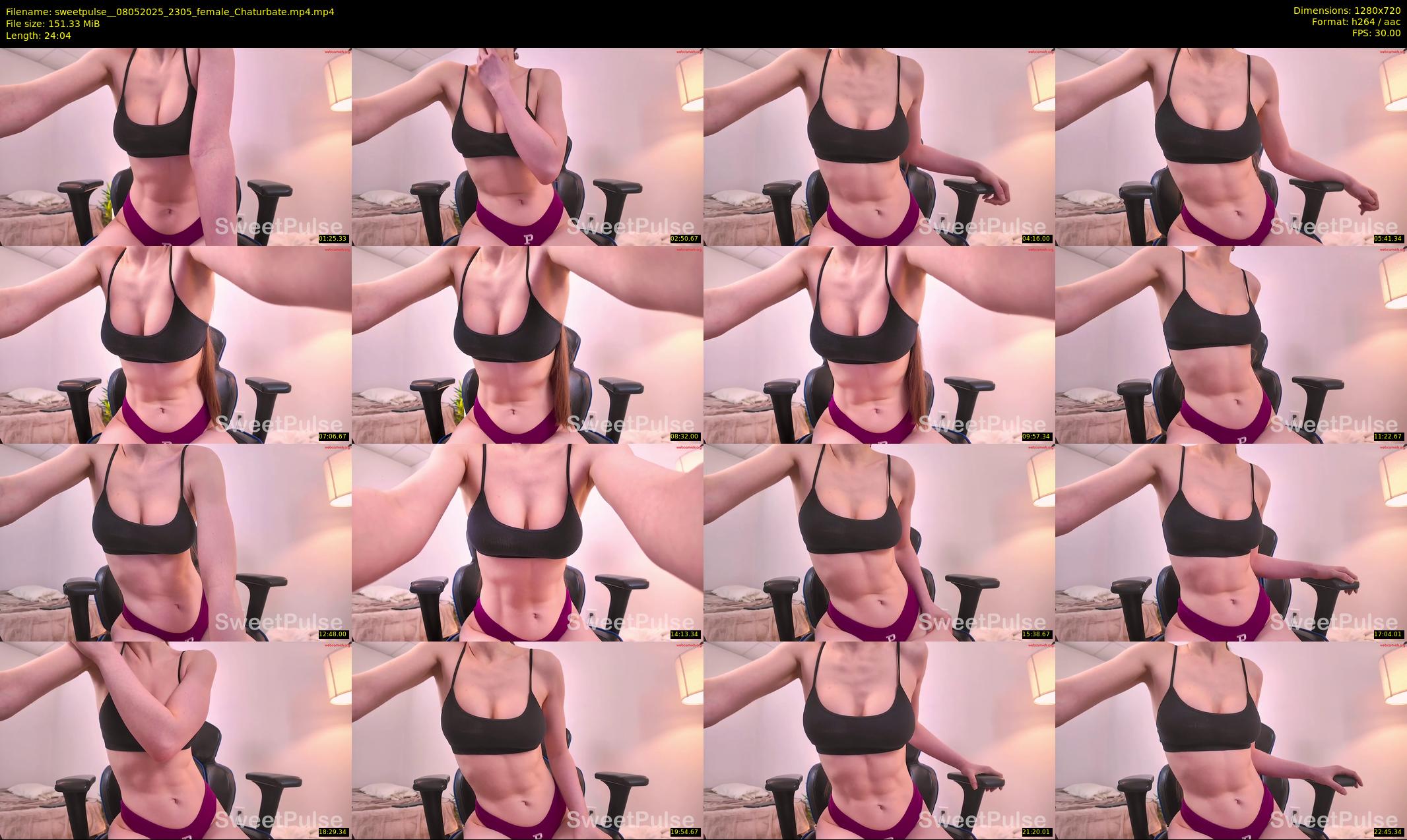 sweetpulse_ — 25 minute Chaturbate female cam show recording, 720p, May 8, 2025