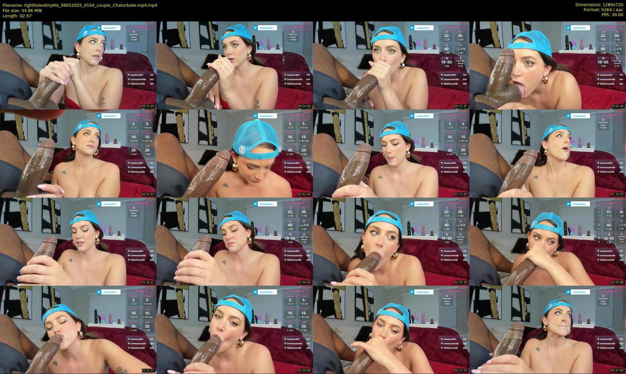 tightholestinytits — 3 minute Chaturbate couple cam show recording, 720p, May 9, 2025