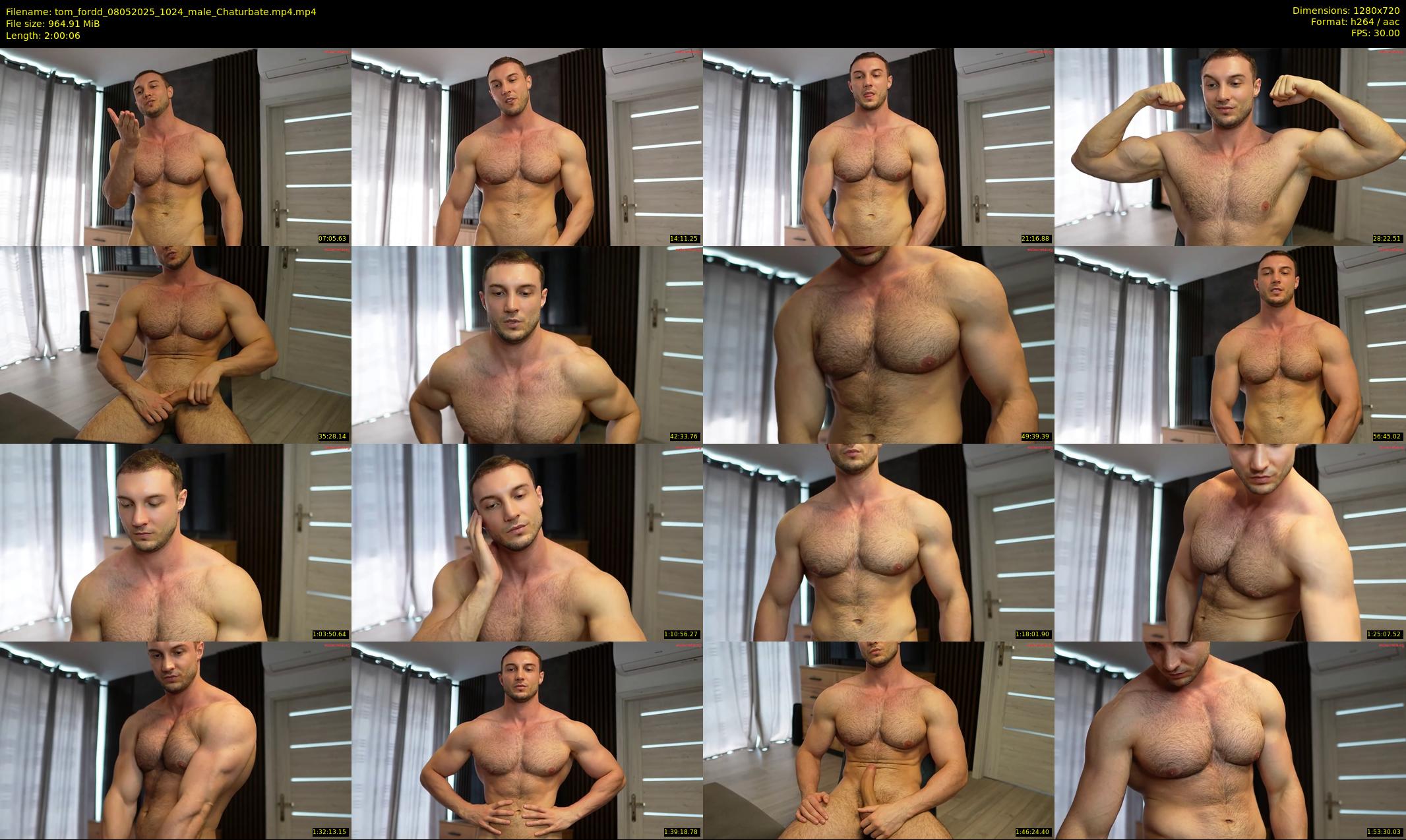 tom_fordd — 121 minute Chaturbate male cam show recording, 720p, May 8, 2025