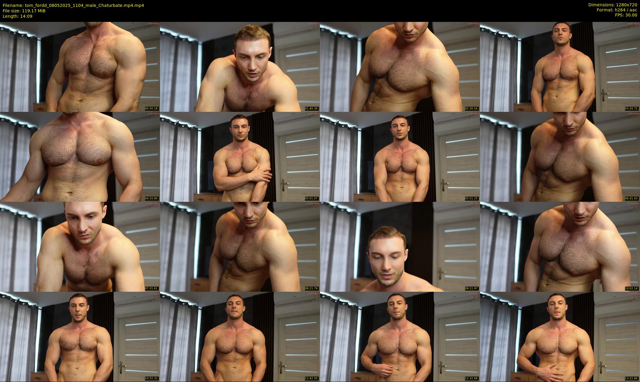 tom_fordd — 15 minute Chaturbate male cam show recording, 720p, May 8, 2025