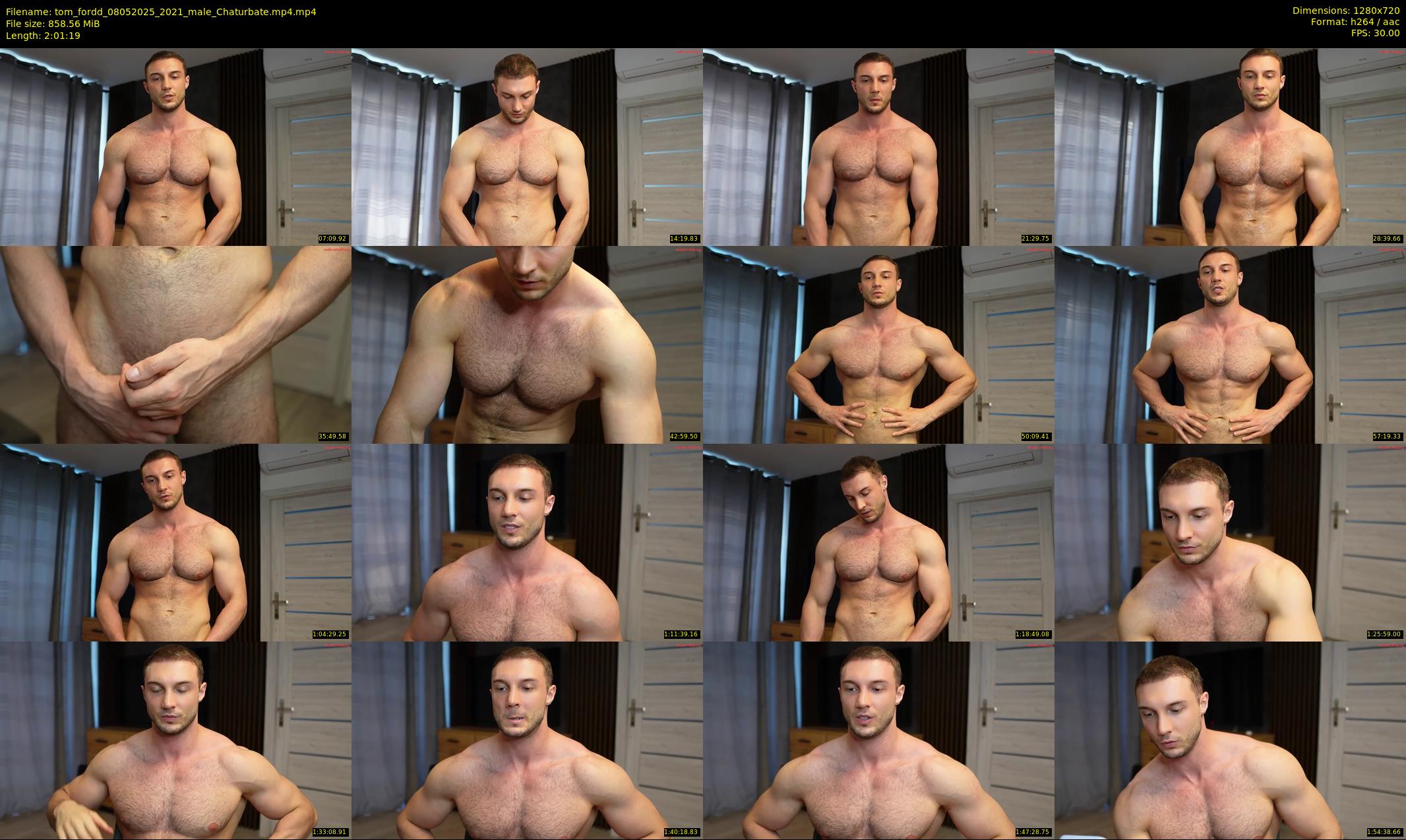 tom_fordd — 122 minute Chaturbate male cam show recording, 720p, May 8, 2025