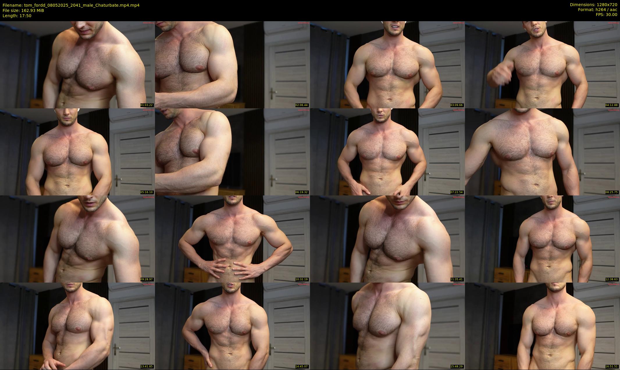 tom_fordd — 18 minute Chaturbate male cam show recording, 720p, May 8, 2025
