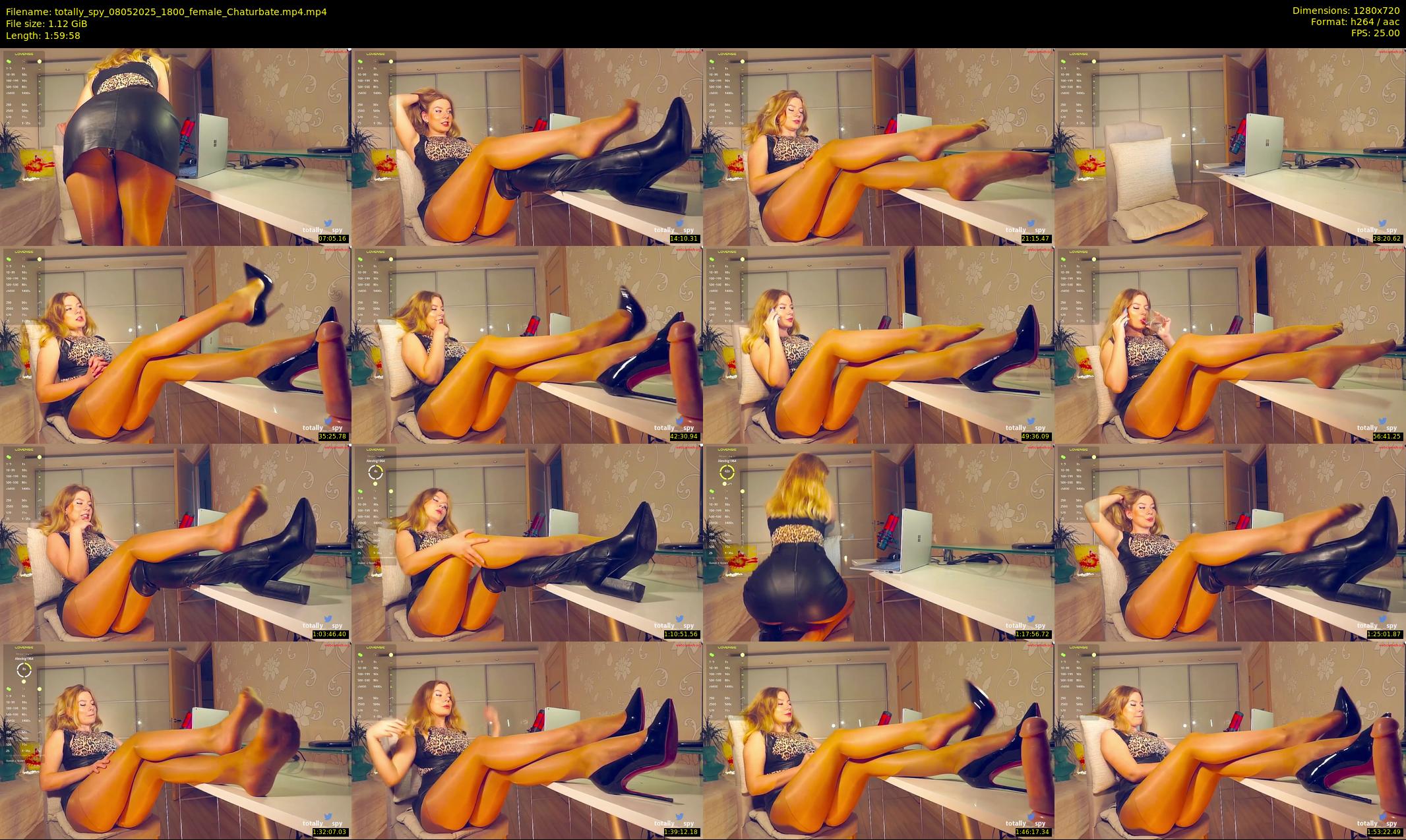 totally_spy — 120 minute Chaturbate female cam show recording, 720p, May 8, 2025
