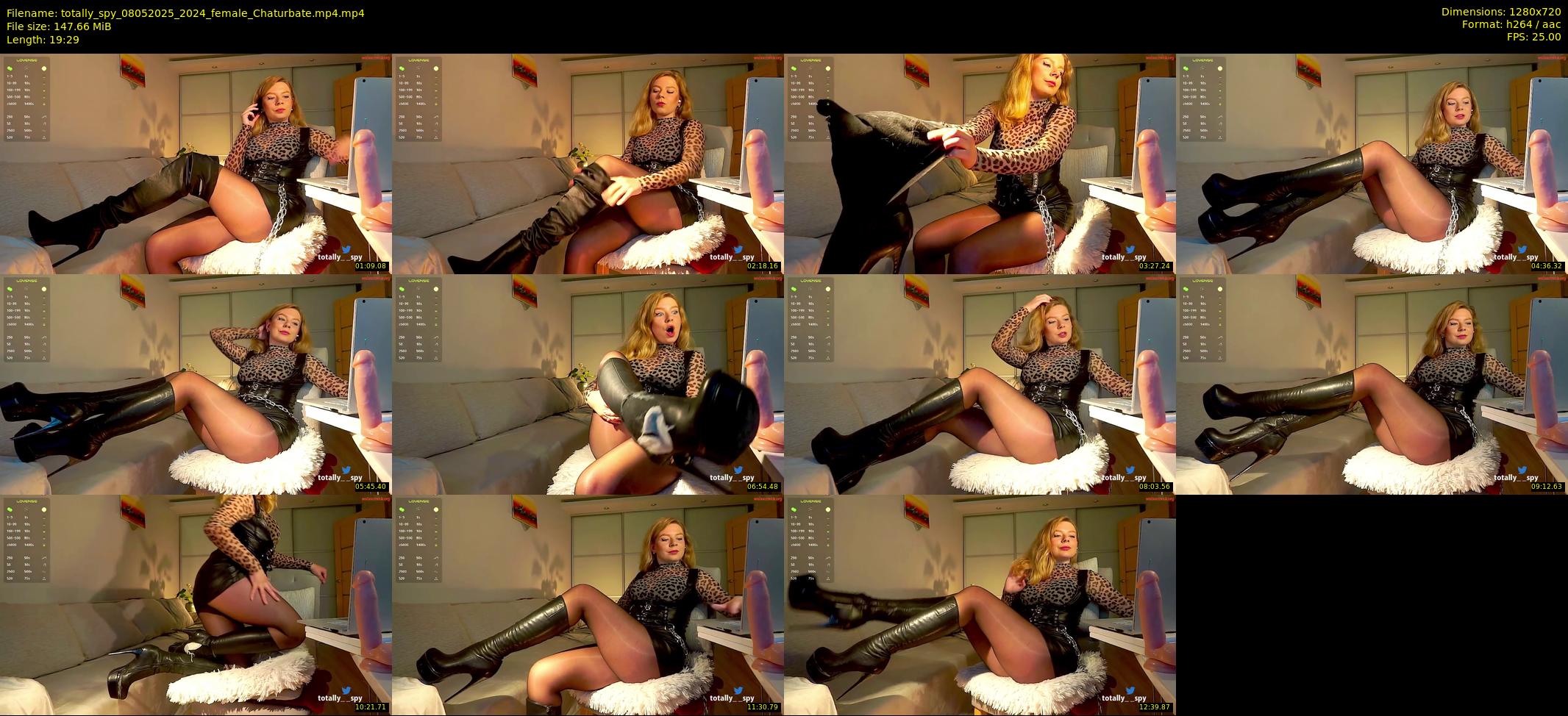totally_spy — 20 minute Chaturbate female cam show recording, 720p, May 8, 2025