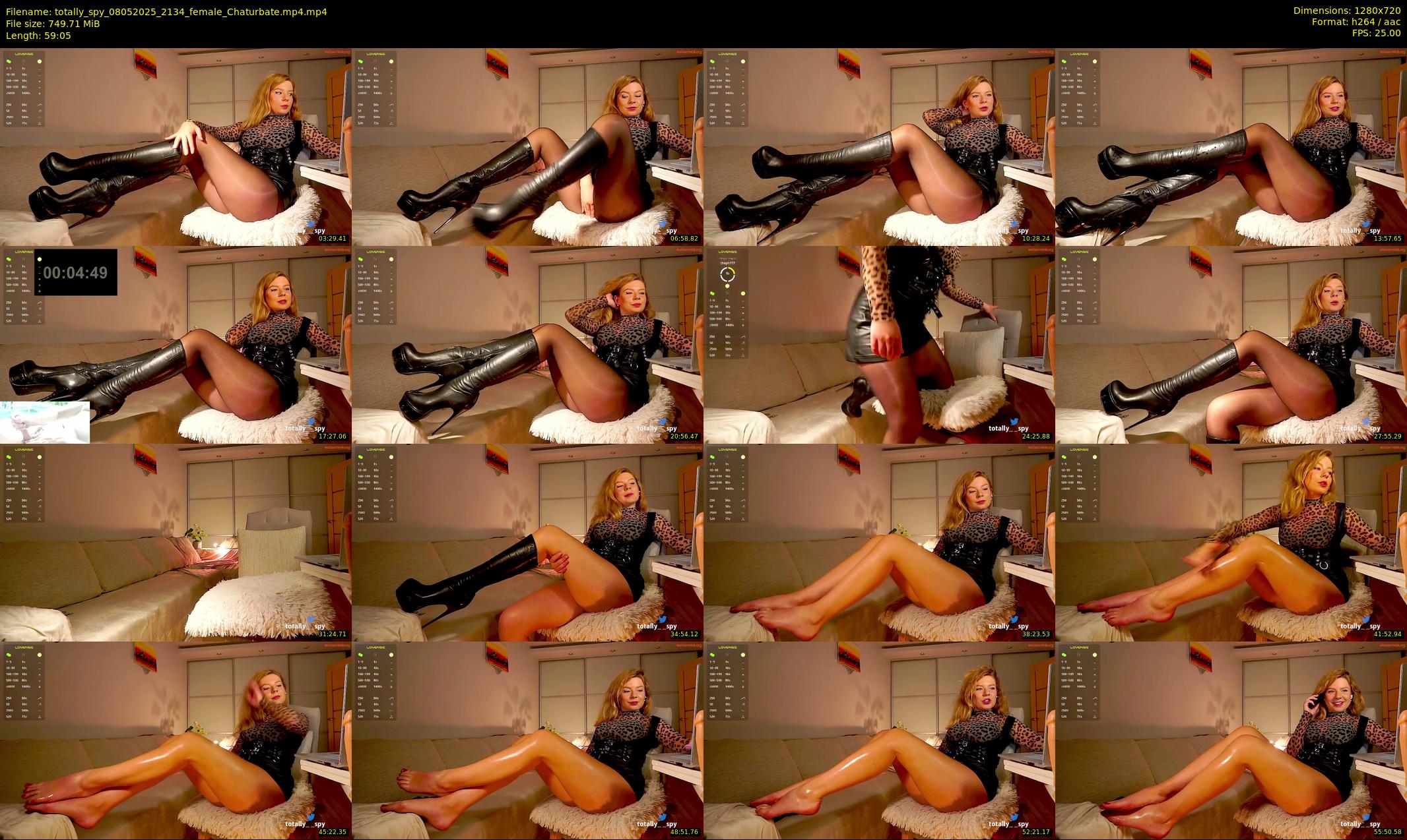totally_spy — 60 minute Chaturbate female cam show recording, 720p, May 8, 2025