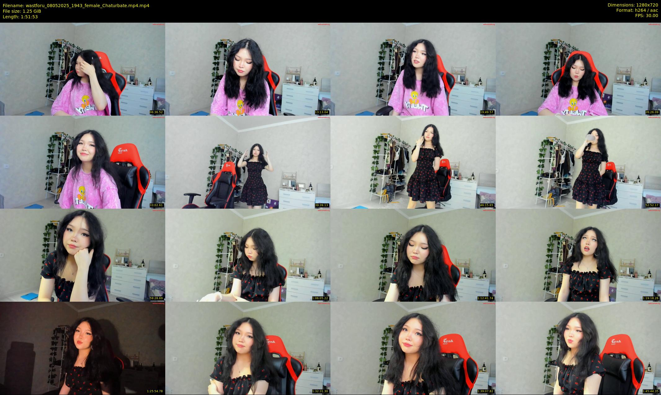wastforu — 112 minute Chaturbate female cam show recording, 720p, May 8, 2025