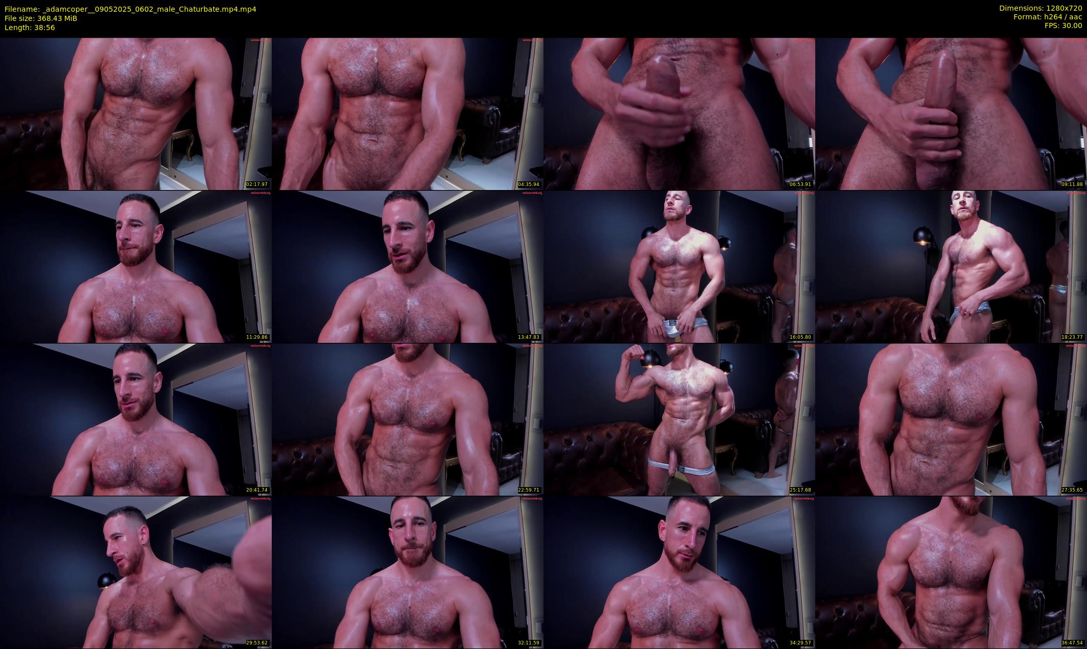 _adamcoper_ — 39 minute Chaturbate male cam show recording, 720p, May 9, 2025