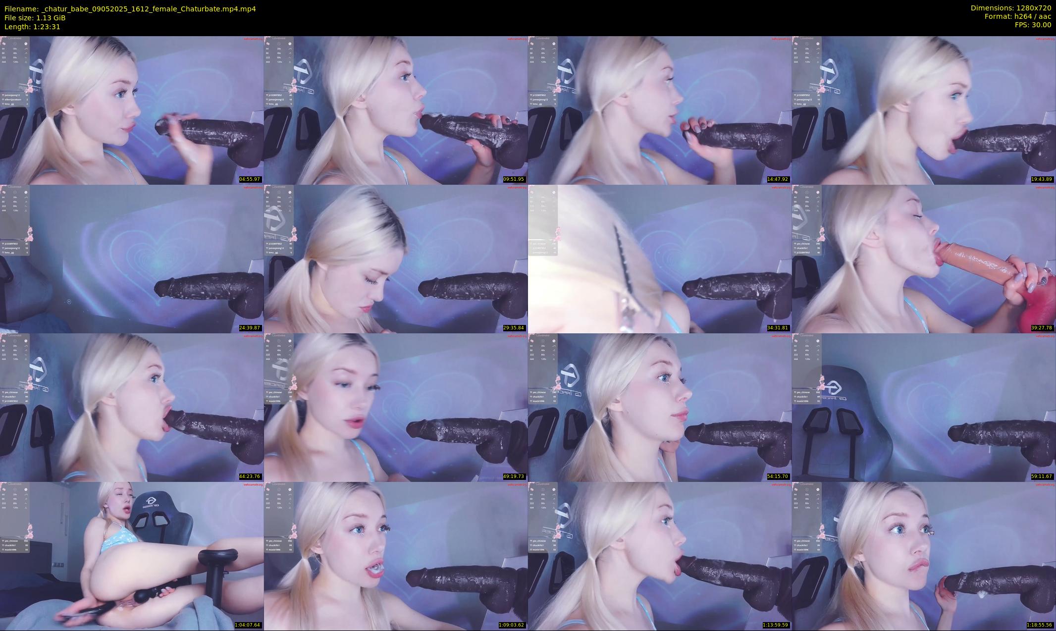 _chatur_babe — 84 minute Chaturbate female cam show recording, 720p, May 9, 2025