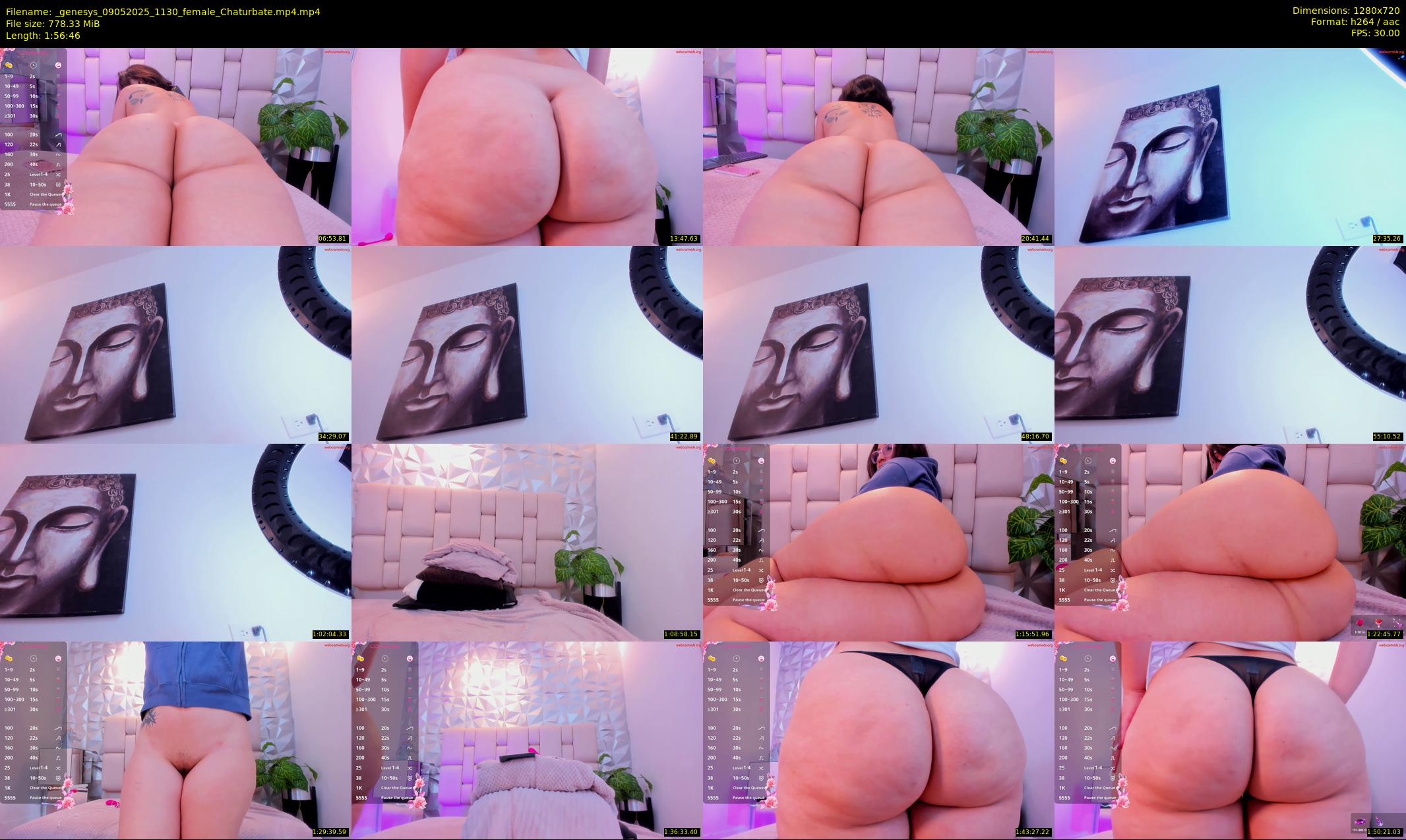 _genesys — 117 minute Chaturbate female cam show recording, 720p, May 9, 2025