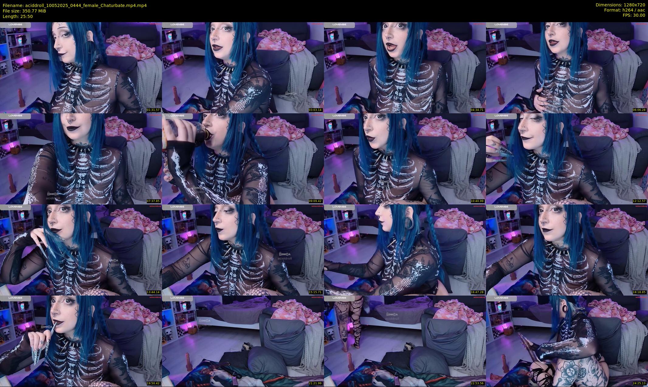 aciddroll — 26 minute Chaturbate female cam show recording, 720p, May 10, 2025