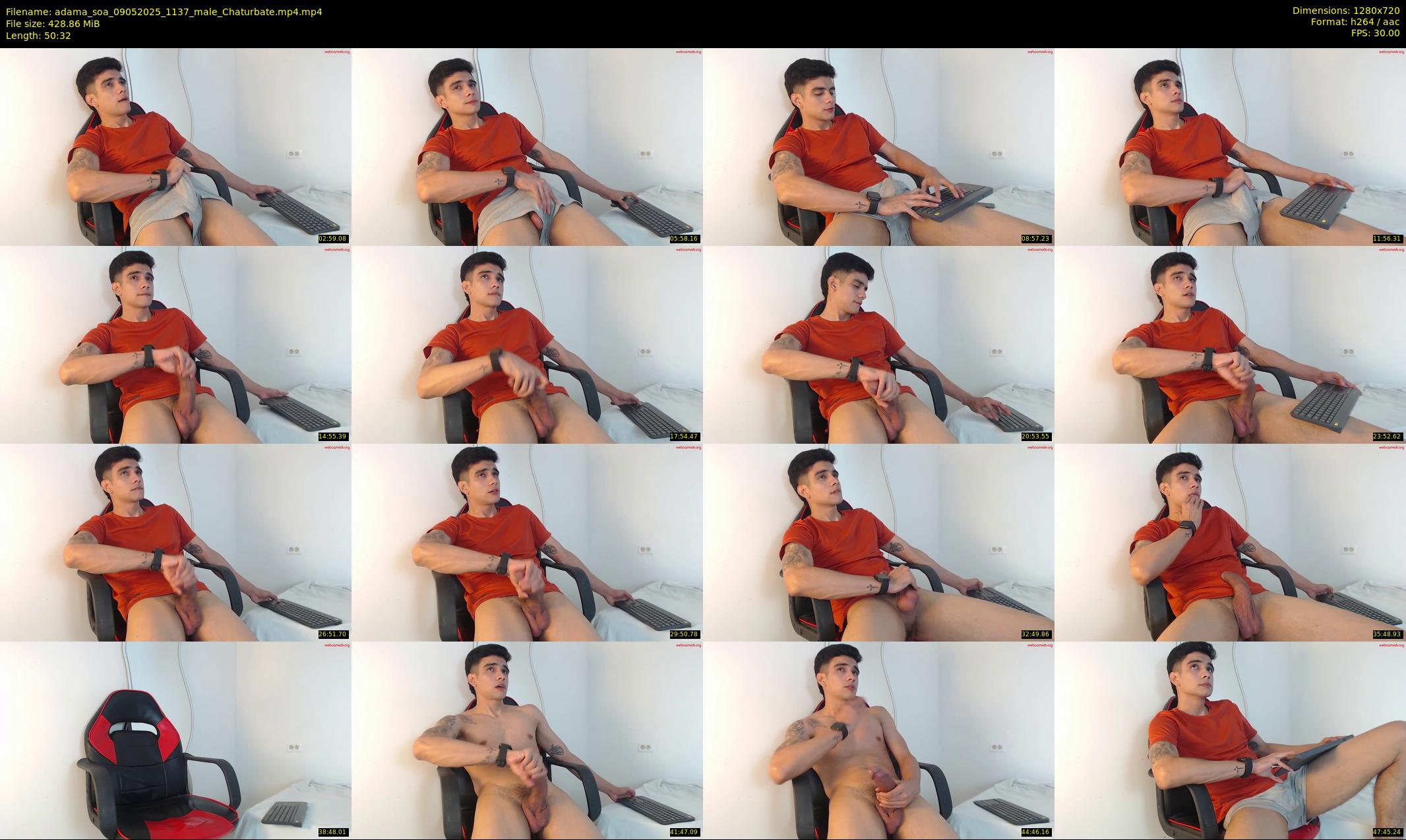 adama_soa — 51 minute Chaturbate male cam show recording, 720p, May 9, 2025