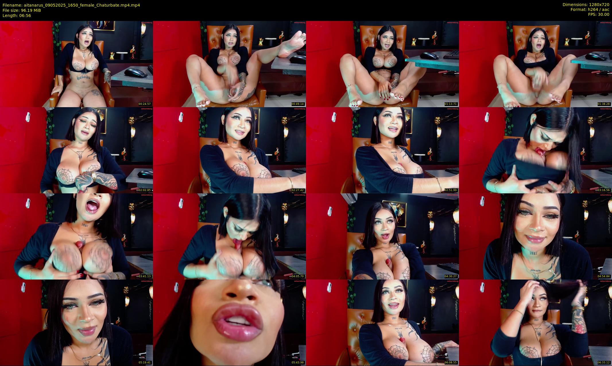 aitanarus — 7 minute Chaturbate female cam show recording, 720p, May 9, 2025