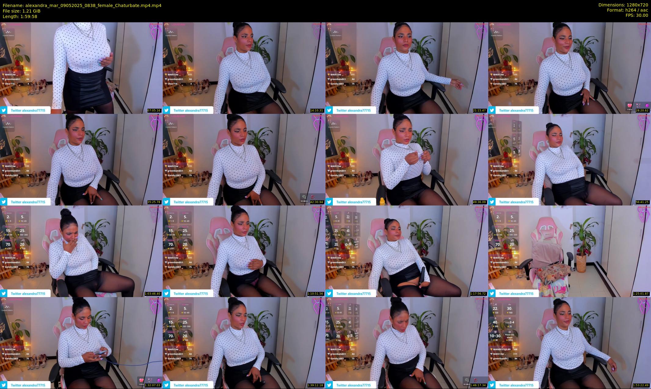 alexandra_mar — 120 minute Chaturbate female cam show recording, 720p, May 9, 2025