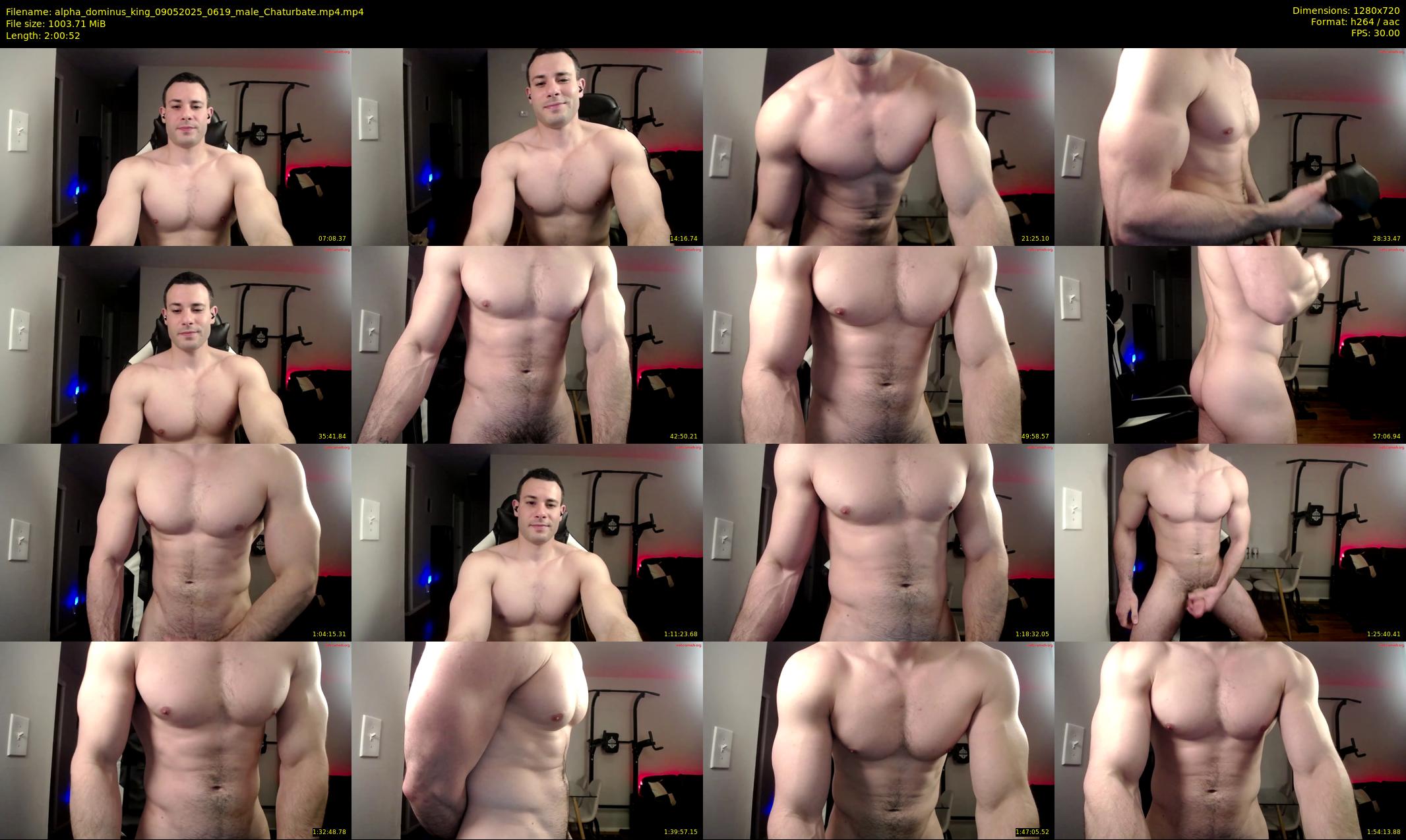 alpha_dominus_king — 121 minute Chaturbate male cam show recording, 720p, May 9, 2025