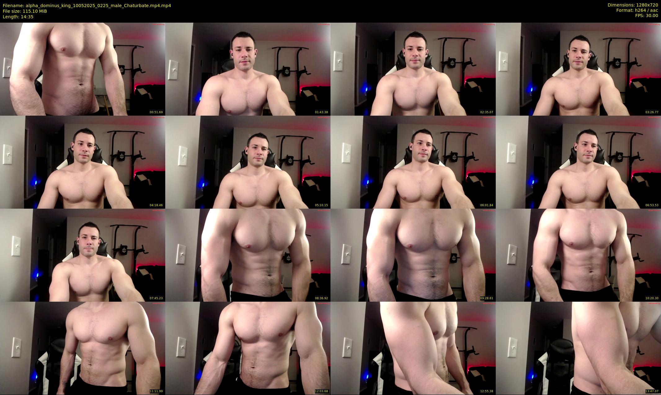 alpha_dominus_king — 15 minute Chaturbate male cam show recording, 720p, May 10, 2025