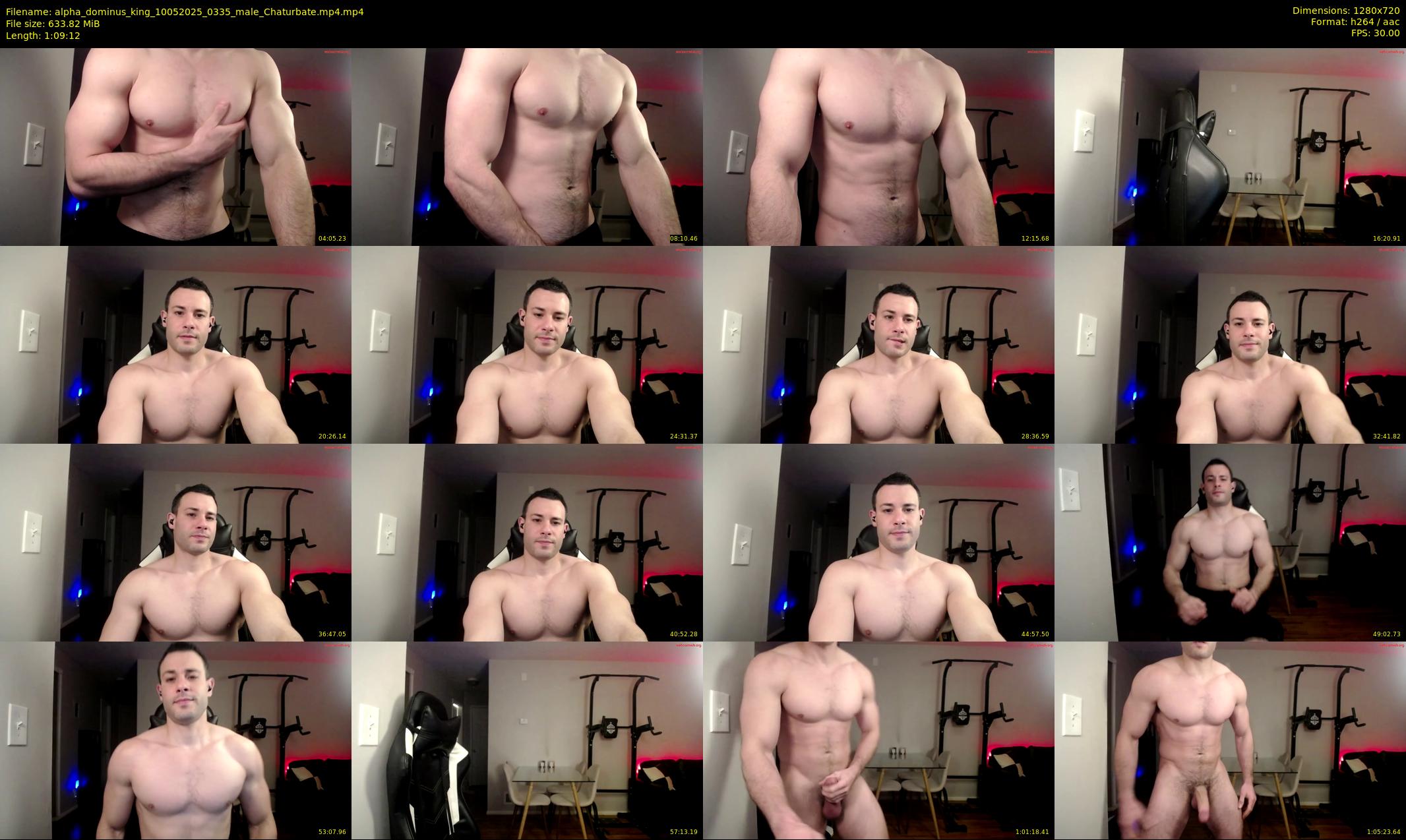 alpha_dominus_king — 70 minute Chaturbate male cam show recording, 720p, May 10, 2025