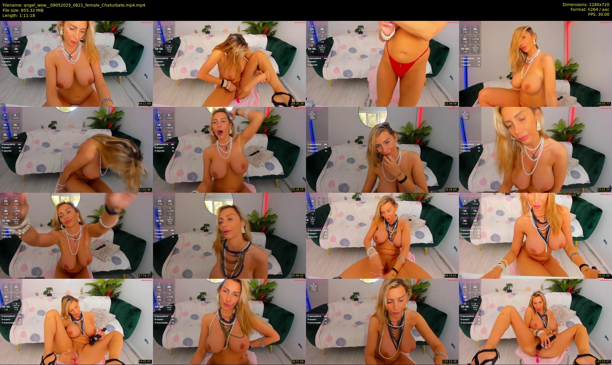 angel_wow_ — 72 minute Chaturbate female cam show recording, 720p, May 9, 2025