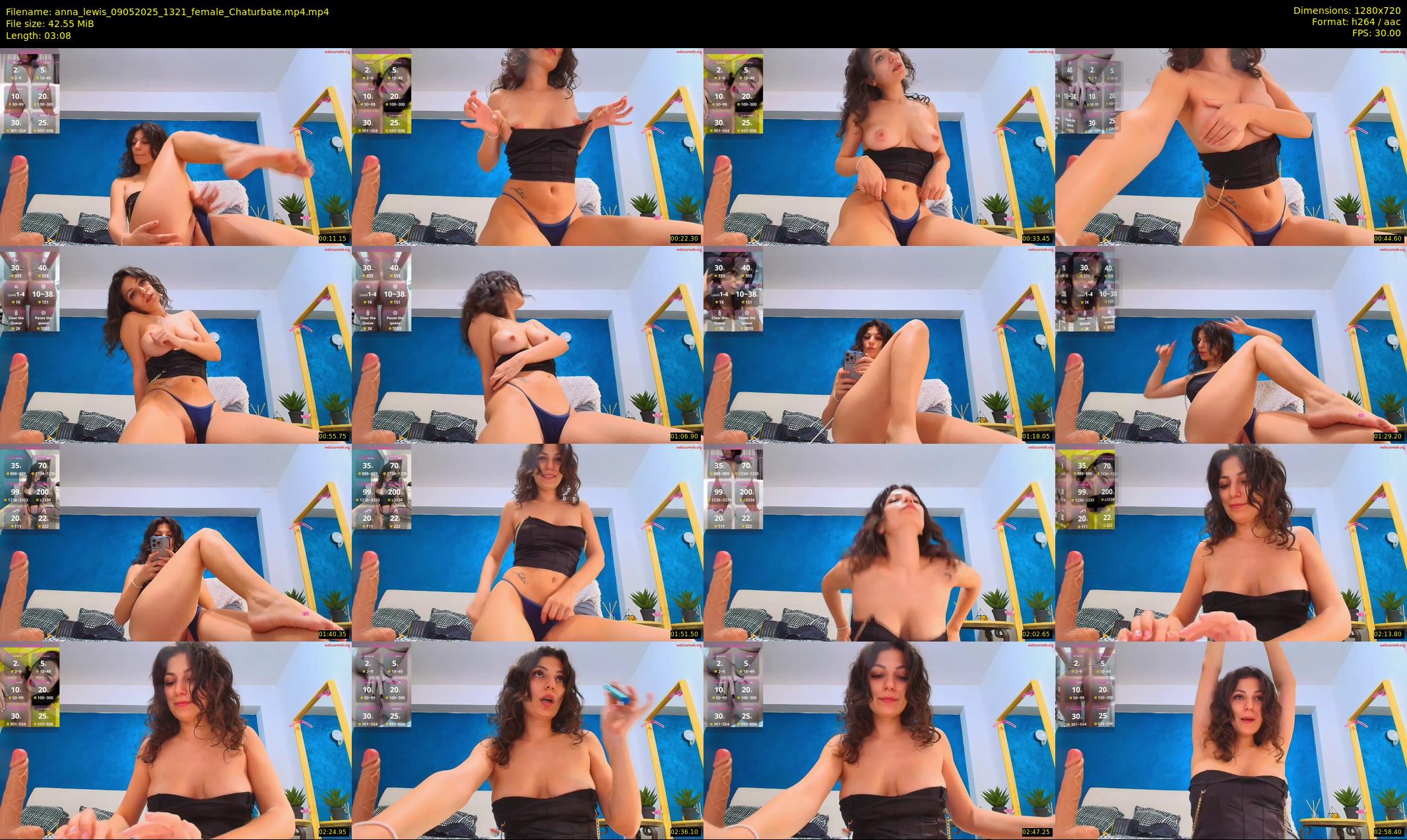 anna_lewis — 4 minute Chaturbate female cam show recording, 720p, May 9, 2025