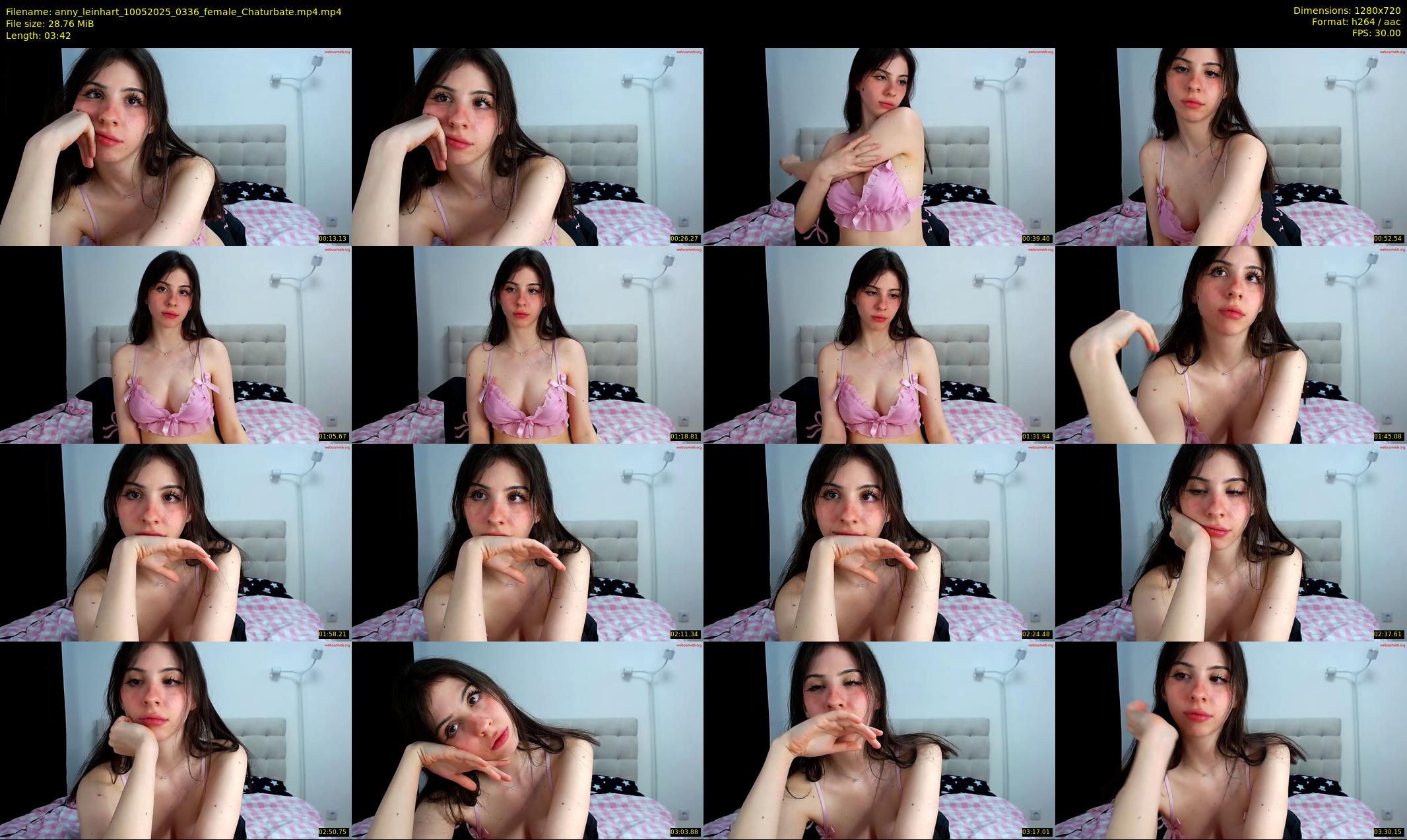 anny_leinhart — 4 minute Chaturbate female cam show recording, 720p, May 10, 2025