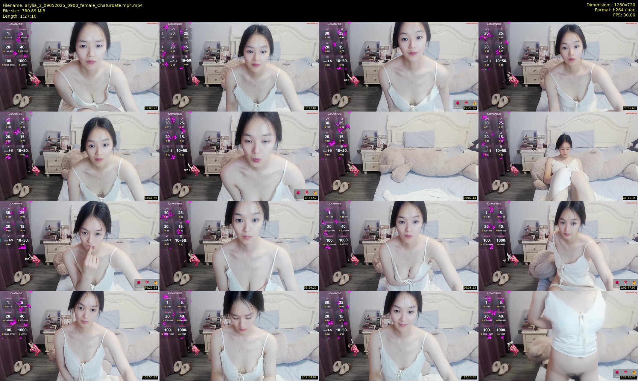 arylia_3 — 88 minute Chaturbate female cam show recording, 720p, May 9, 2025