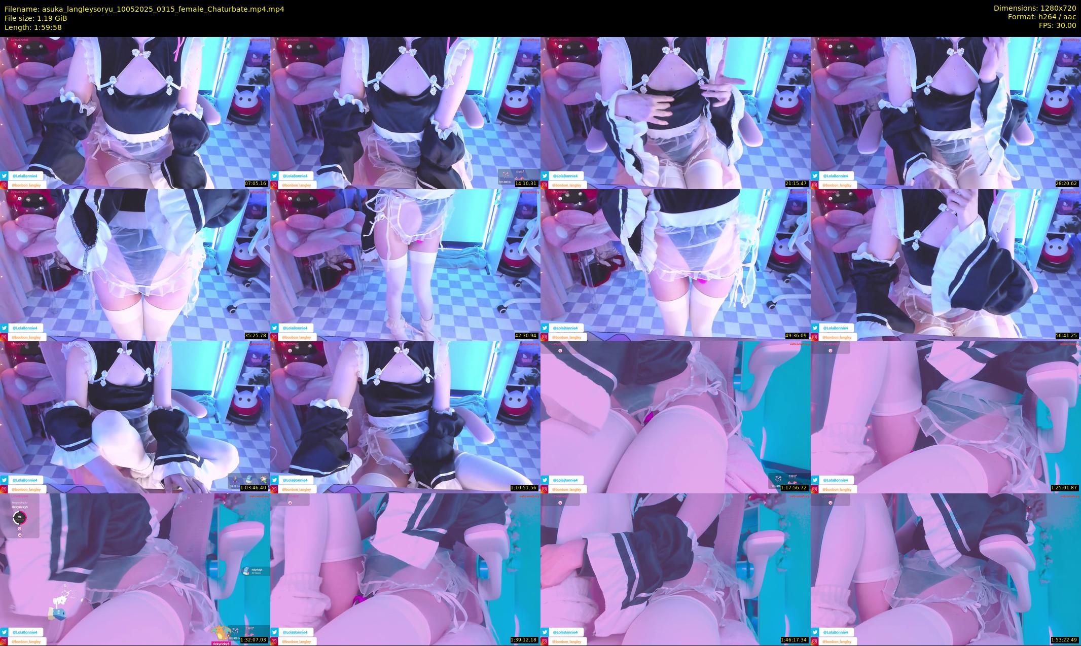 asuka_langleysoryu — 120 minute Chaturbate female cam show recording, 720p, May 10, 2025