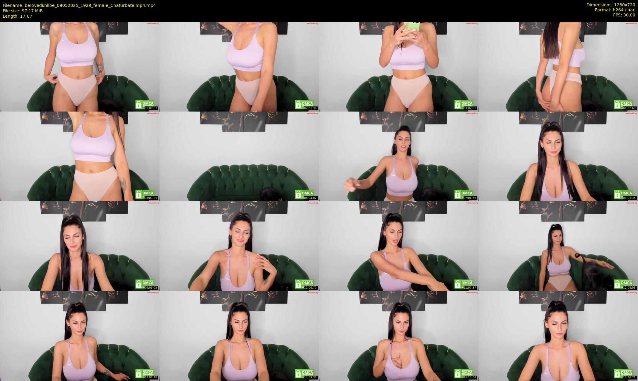belovedkhlloe — 18 minute Chaturbate female cam show recording, 720p, May 9, 2025