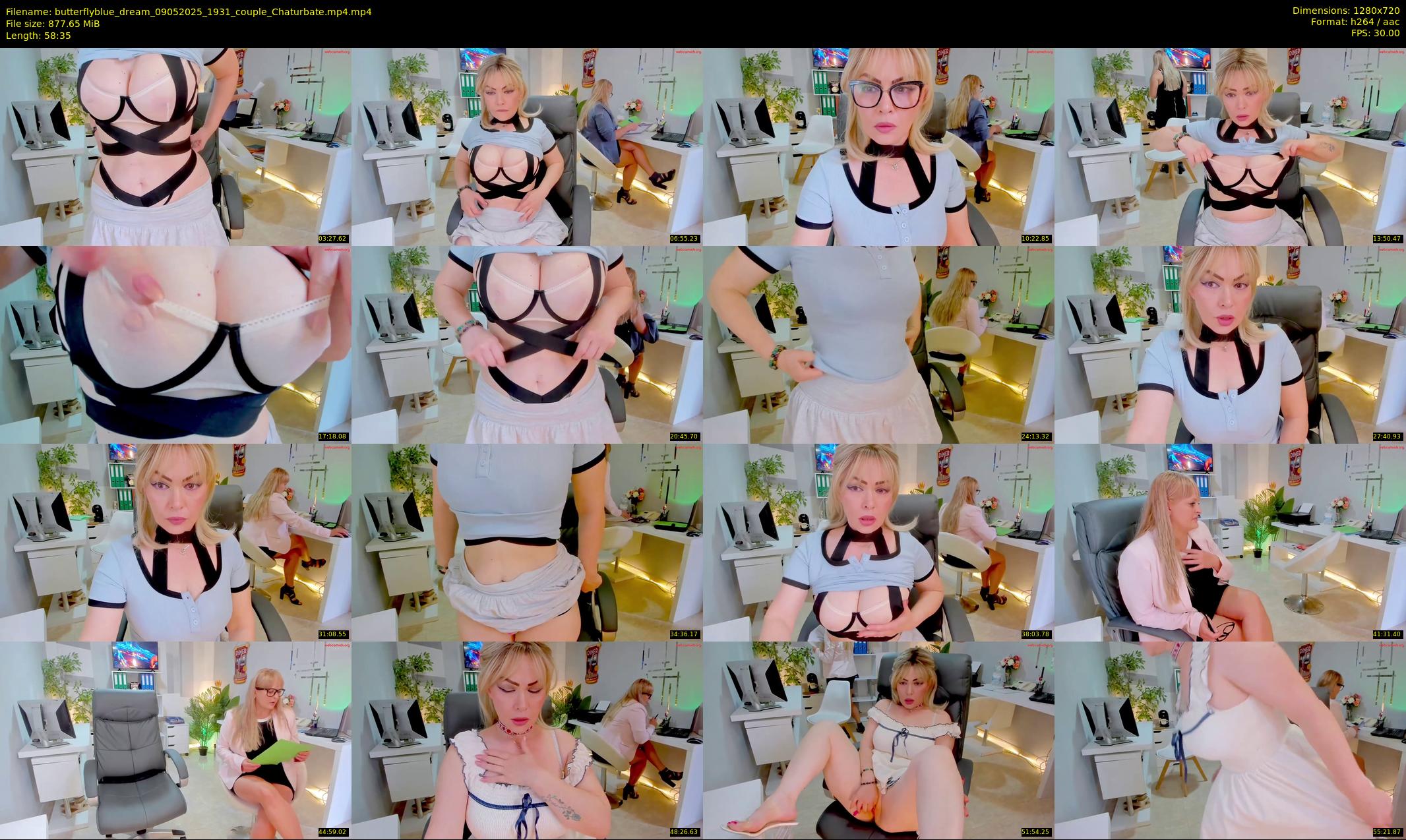 butterflyblue_dream — 59 minute Chaturbate couple cam show recording, 720p, May 9, 2025
