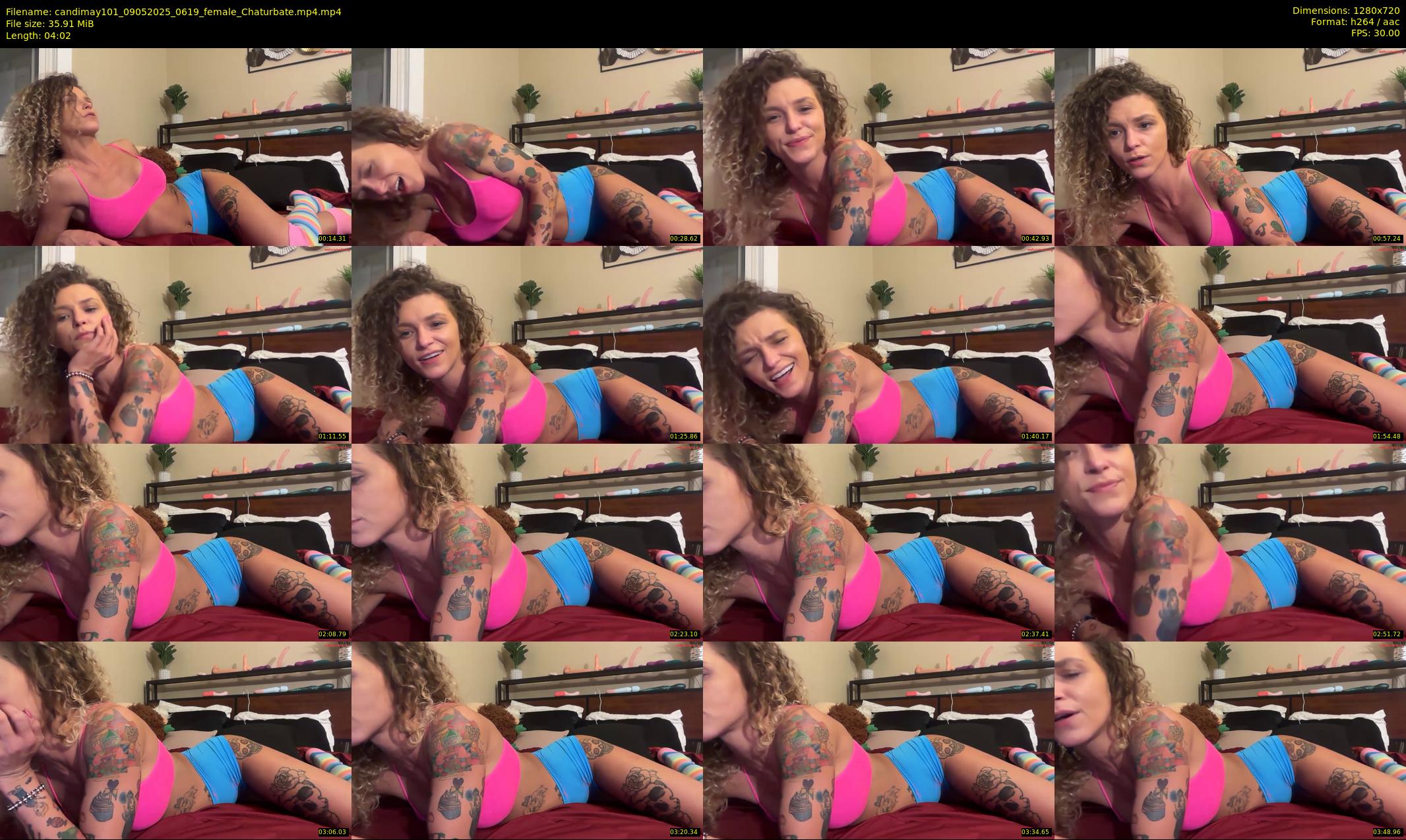 candimay101 — 5 minute Chaturbate female cam show recording, 720p, May 9, 2025
