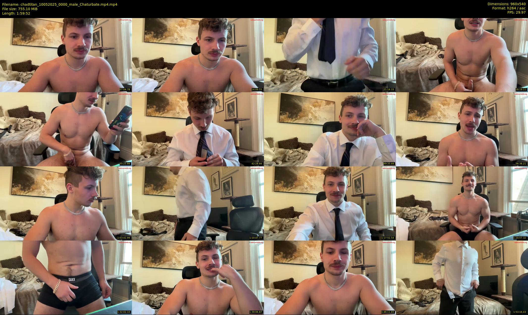 chadtitan — 120 minute Chaturbate male cam show recording, 480p, May 10, 2025