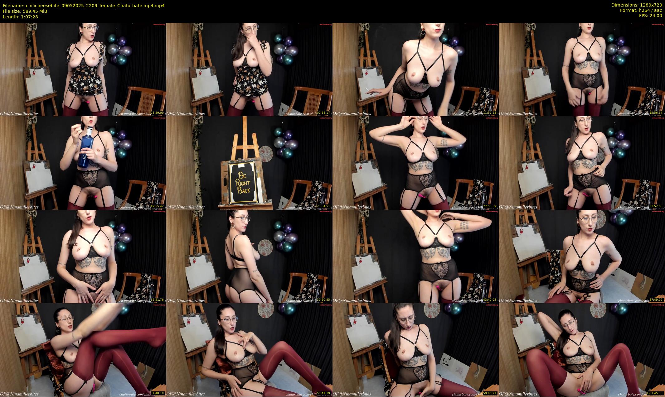 chilicheesebite — 68 minute Chaturbate female cam show recording, 720p, May 9, 2025