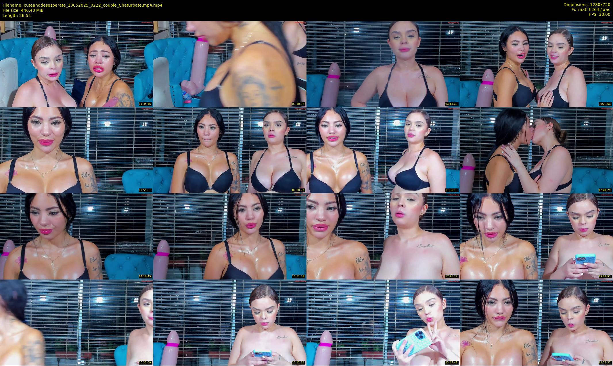 cuteanddesesperate — 27 minute Chaturbate female cam show recording, 720p, May 10, 2025