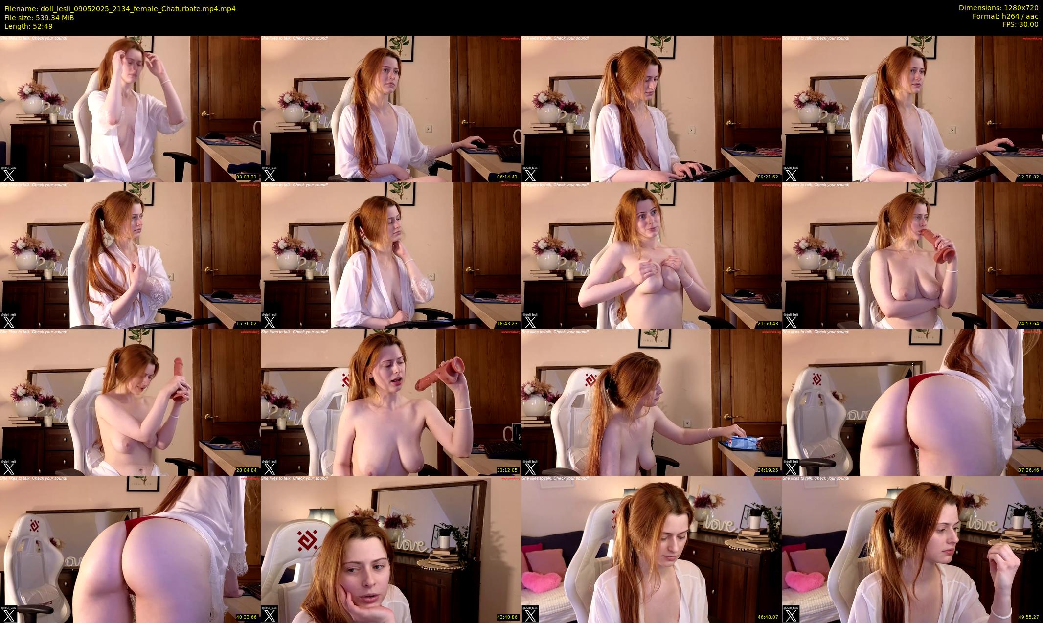 doll_lesli — 53 minute Chaturbate female cam show recording, 720p, May 9, 2025