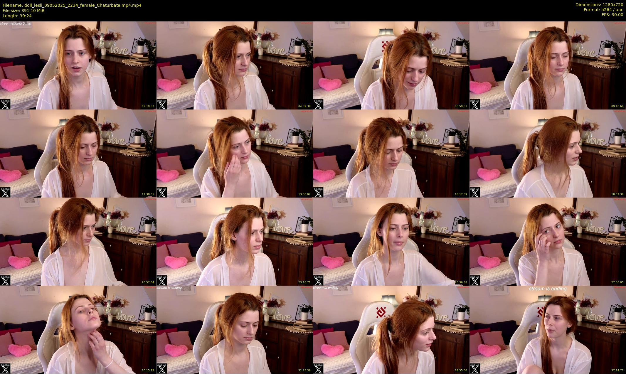 doll_lesli — 40 minute Chaturbate female cam show recording, 720p, May 9, 2025