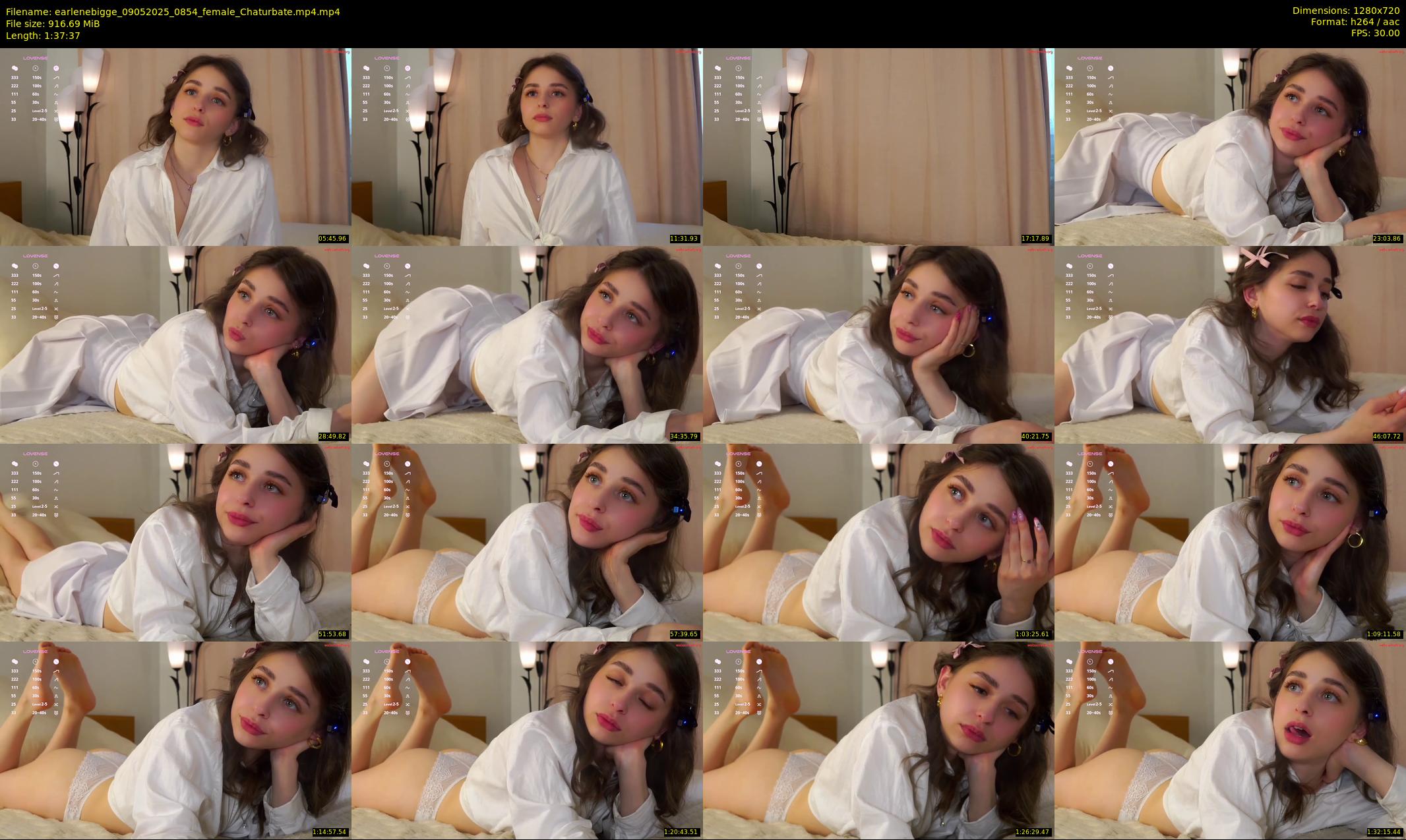 earlenebigge — 98 minute Chaturbate female cam show recording, 720p, May 9, 2025