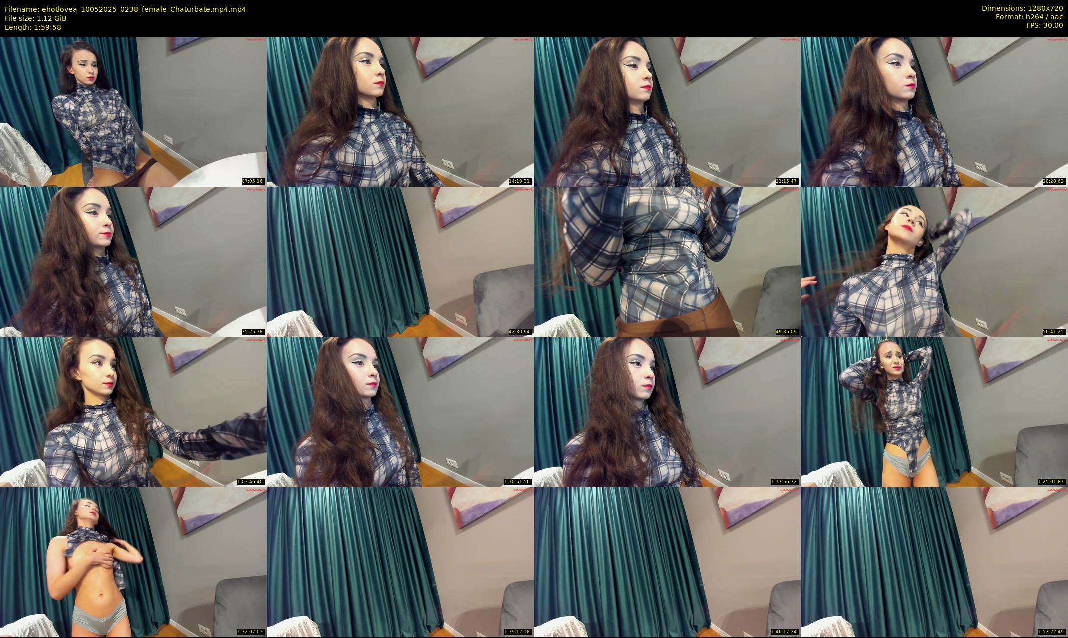 ehotlovea — 120 minute Chaturbate female cam show recording, 720p, May 10, 2025