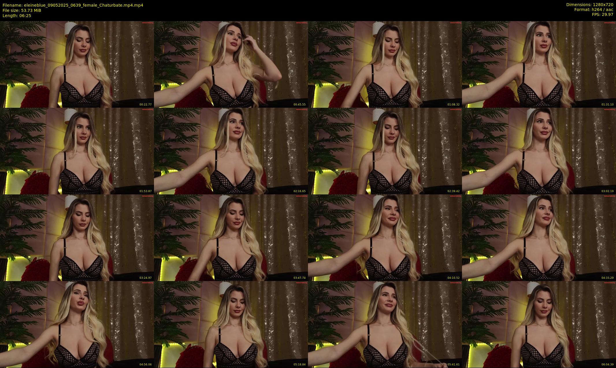 eleineblue — 7 minute Chaturbate female cam show recording, 720p, May 9, 2025