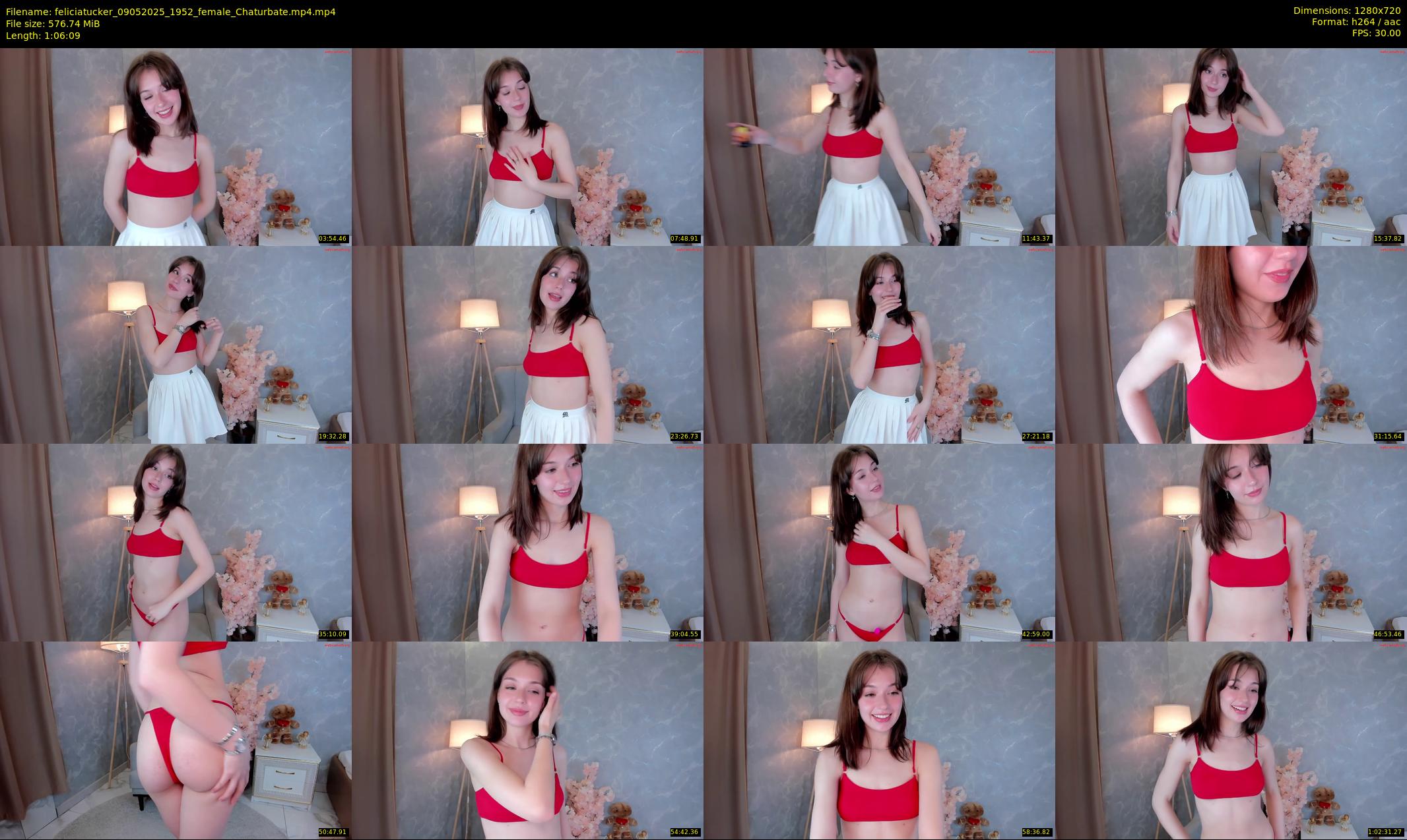 feliciatucker — 67 minute Chaturbate female cam show recording, 720p, May 9, 2025