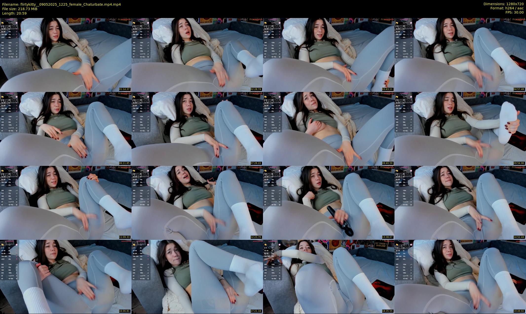 flirtykitty_ — 21 minute Chaturbate female cam show recording, 720p, May 9, 2025