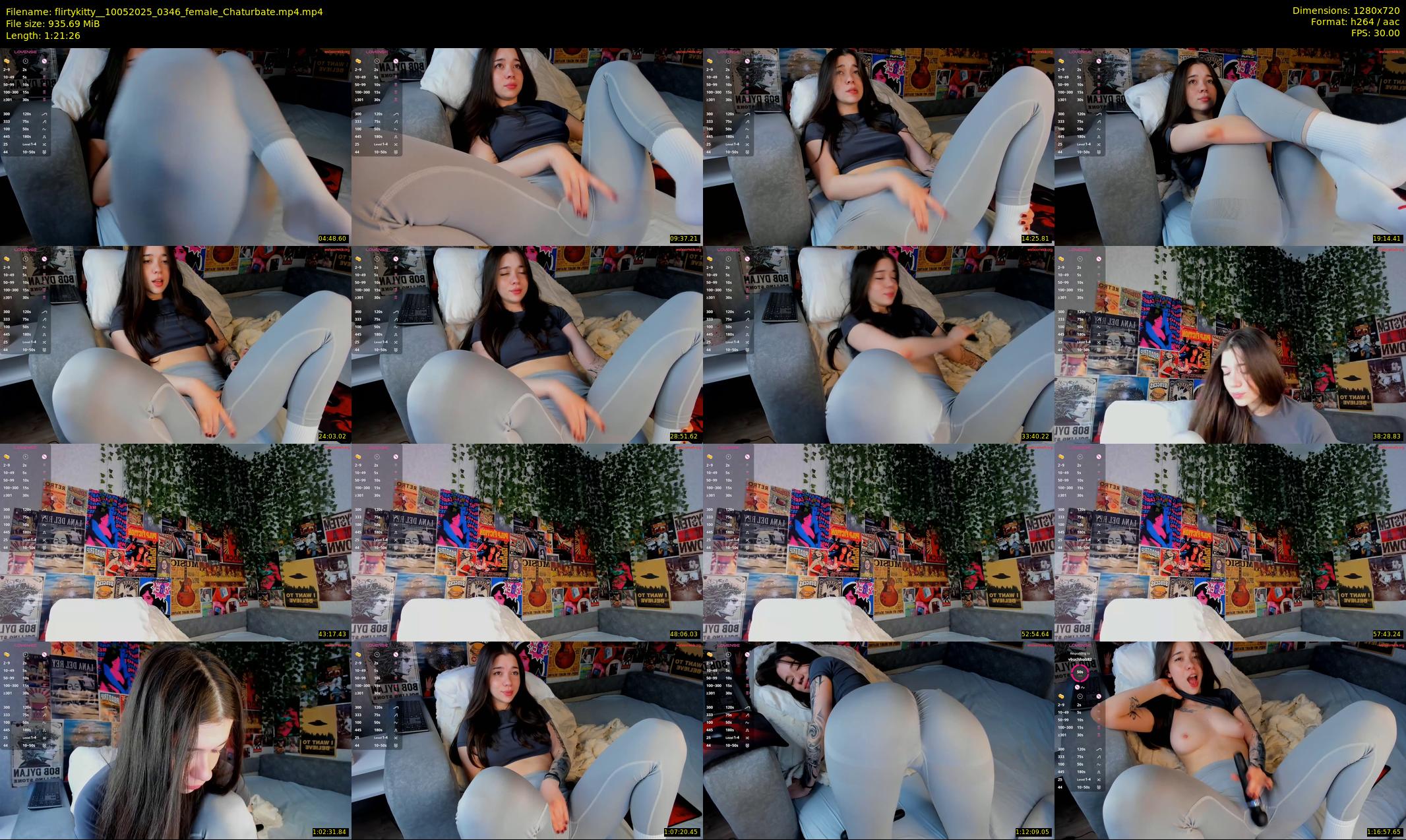 flirtykitty_ — 82 minute Chaturbate female cam show recording, 720p, May 10, 2025