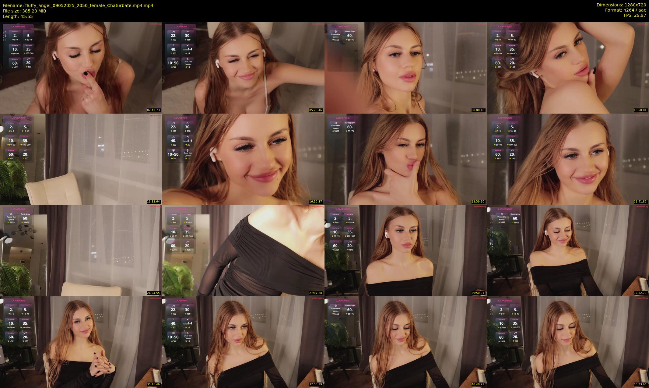 fluffy_angel — 46 minute Chaturbate female cam show recording, 720p, May 9, 2025
